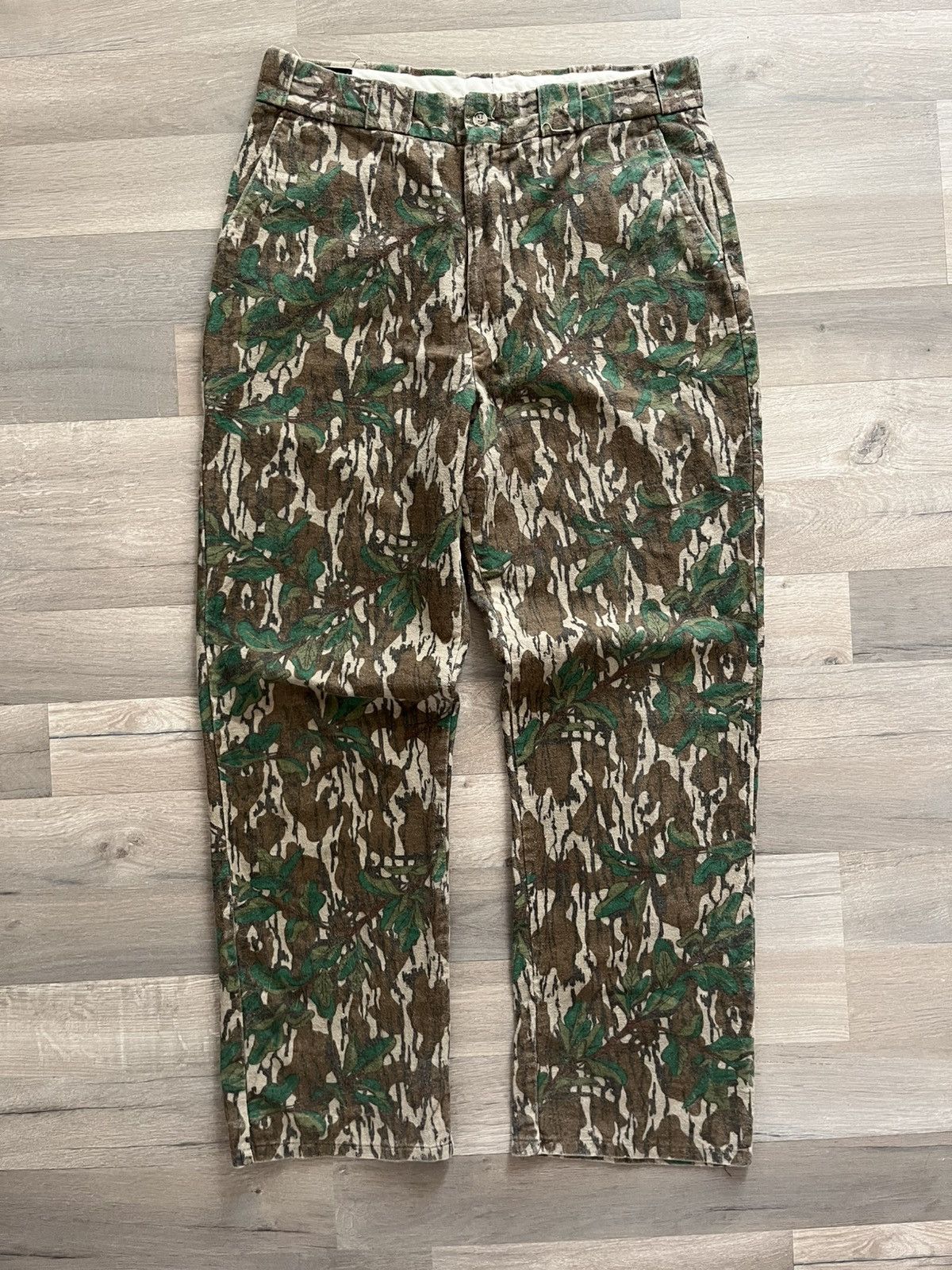 Vintage miUSA Browning Real Tree Fleece Pants