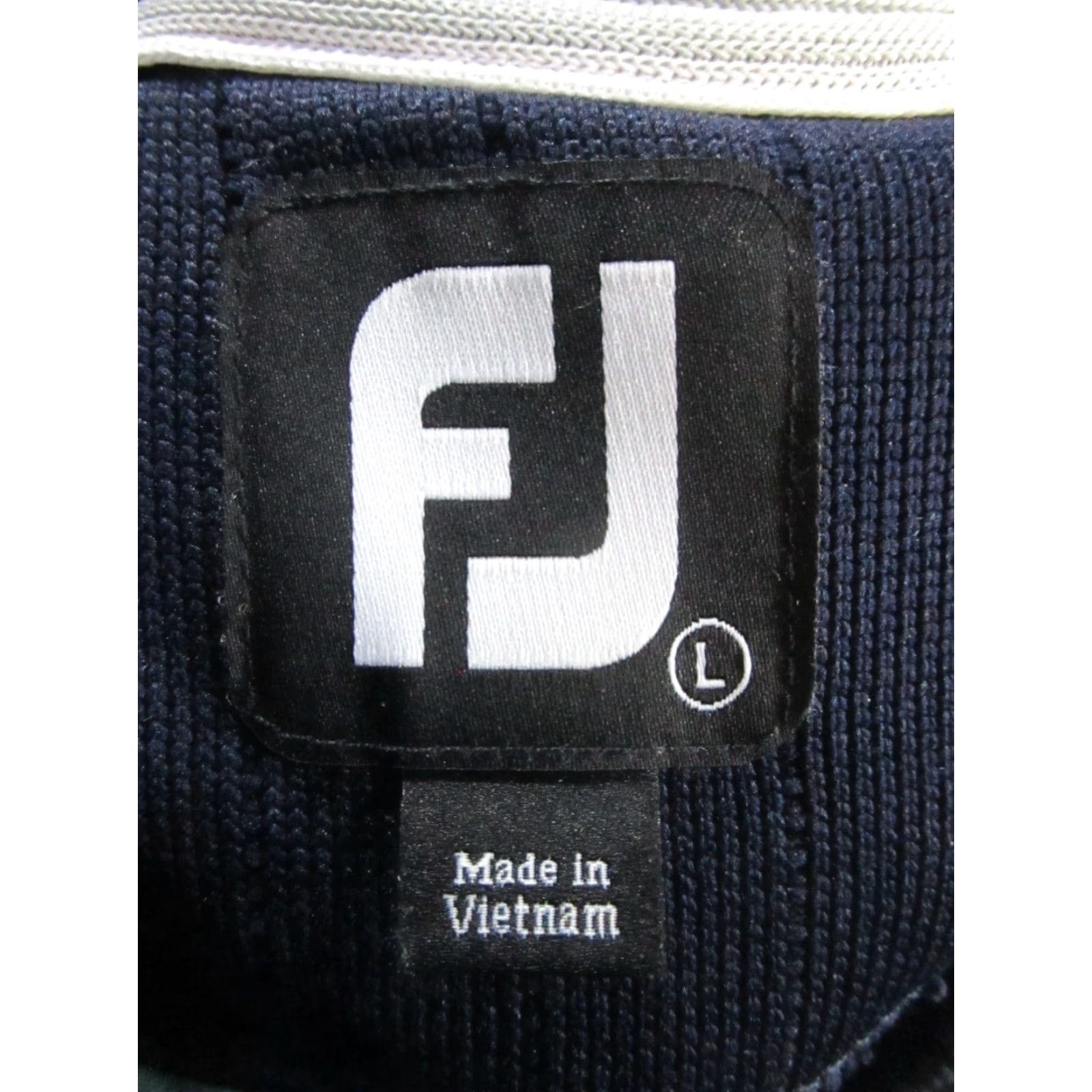 Footjoy FootJoy Sweater Mens L Blue Golf Quarter Zip Pullover Mock Neck Regular Polyester Knit Shirt Mens Size US L / EU 52-54 / 3 - 3 Thumbnail
