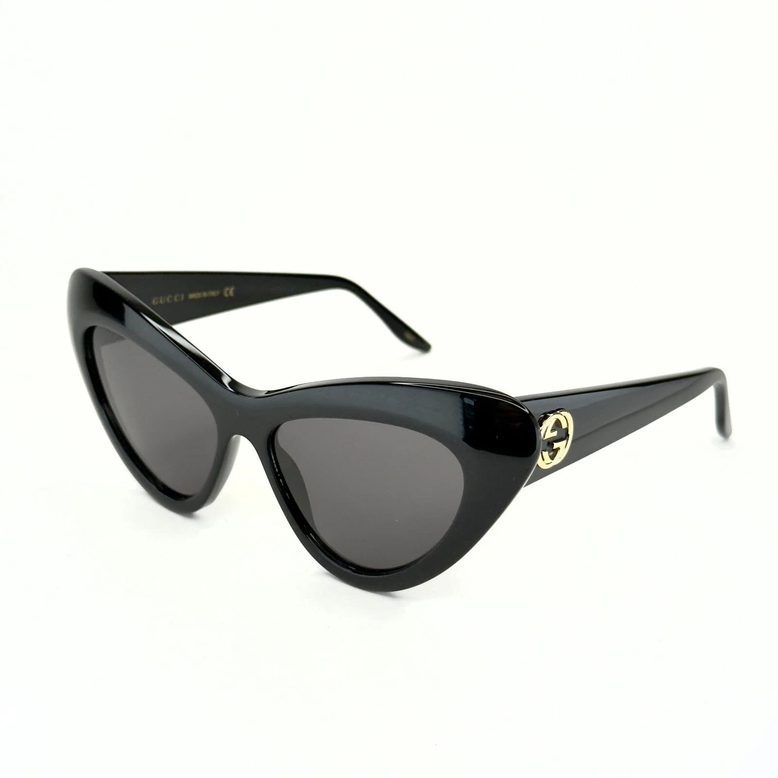 Gucci GUCCI Gg0895s 0895 Black Cat Eye Runway 001 Retro Fashion Size ONE SIZE - 6 Thumbnail