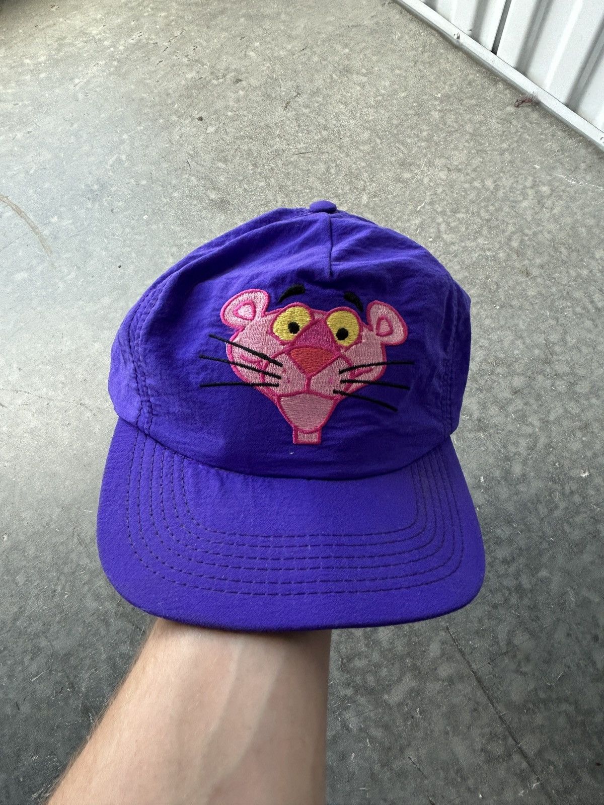 Vintage Vintage 90s Pink Panther SnapBack Hat Size ONE SIZE - 1 Thumbnail