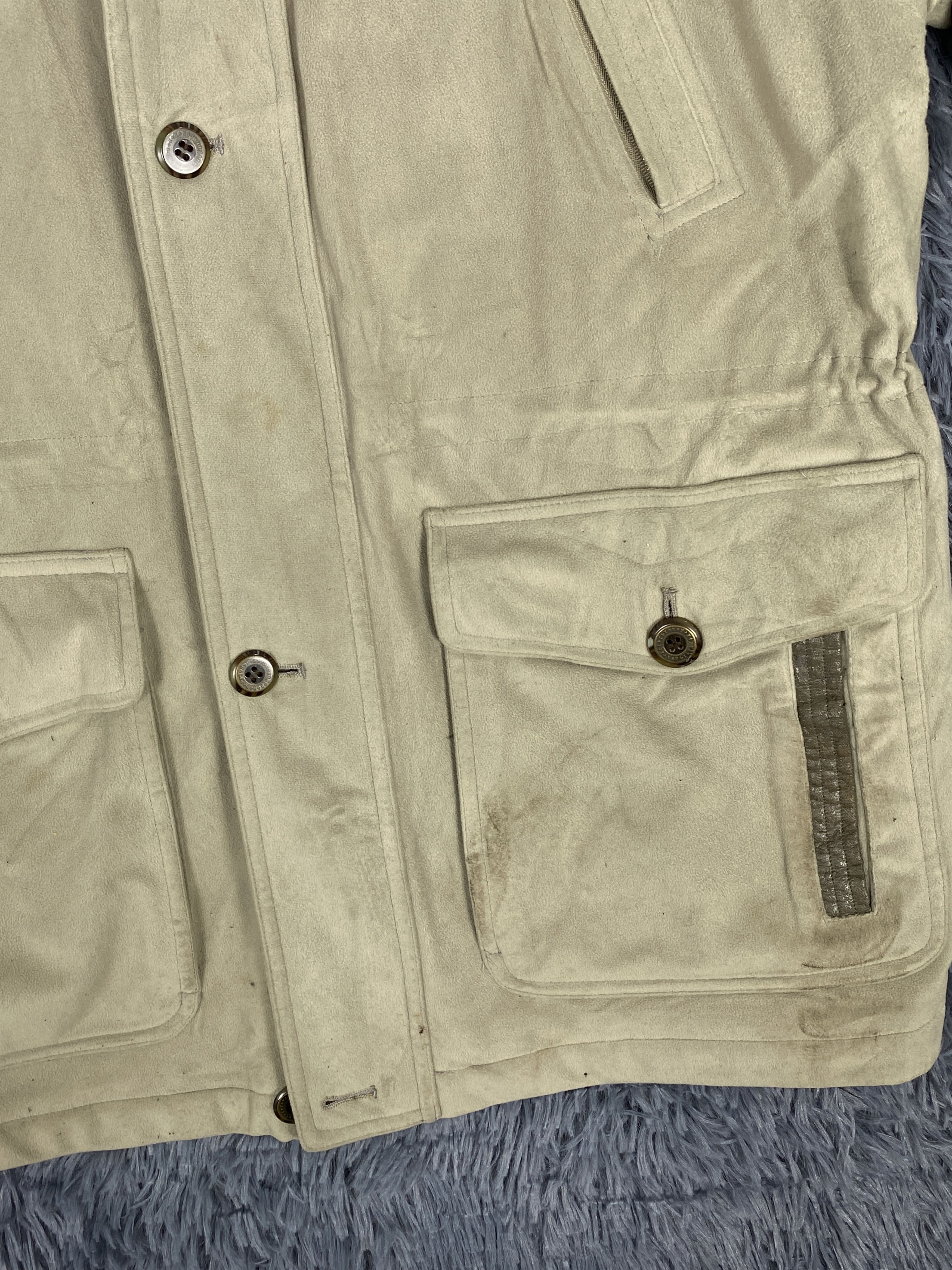 Japanese Brand Vintage Standard Member Multi Pocket Duck Canvas Jacket Size US S / EU 44-46 / 1 - 5 Thumbnail