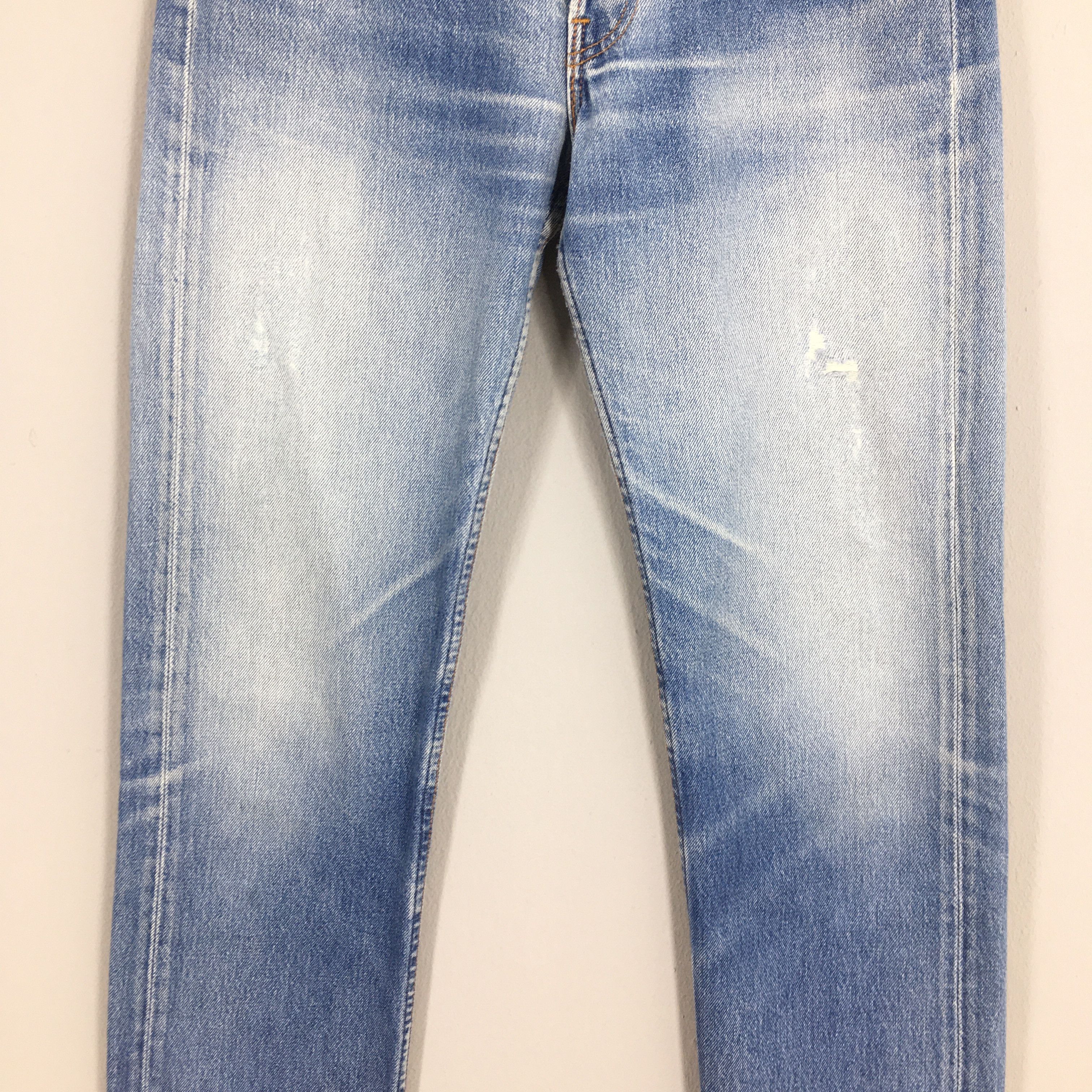 Levi's Size 27x31 Vintage 80s Levi's 501 Distressed Jeans S1792 Size 27" / US 4 / IT 40 - 3 Thumbnail