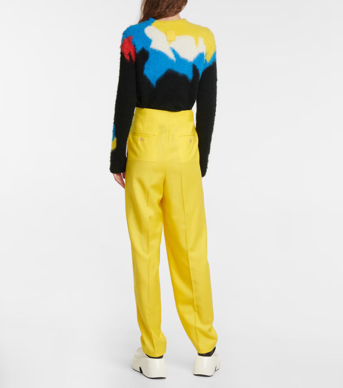 Loewe o1y1025 Sweatpant in Yellow Size 27" / US 4 / IT 40 - 3 Thumbnail