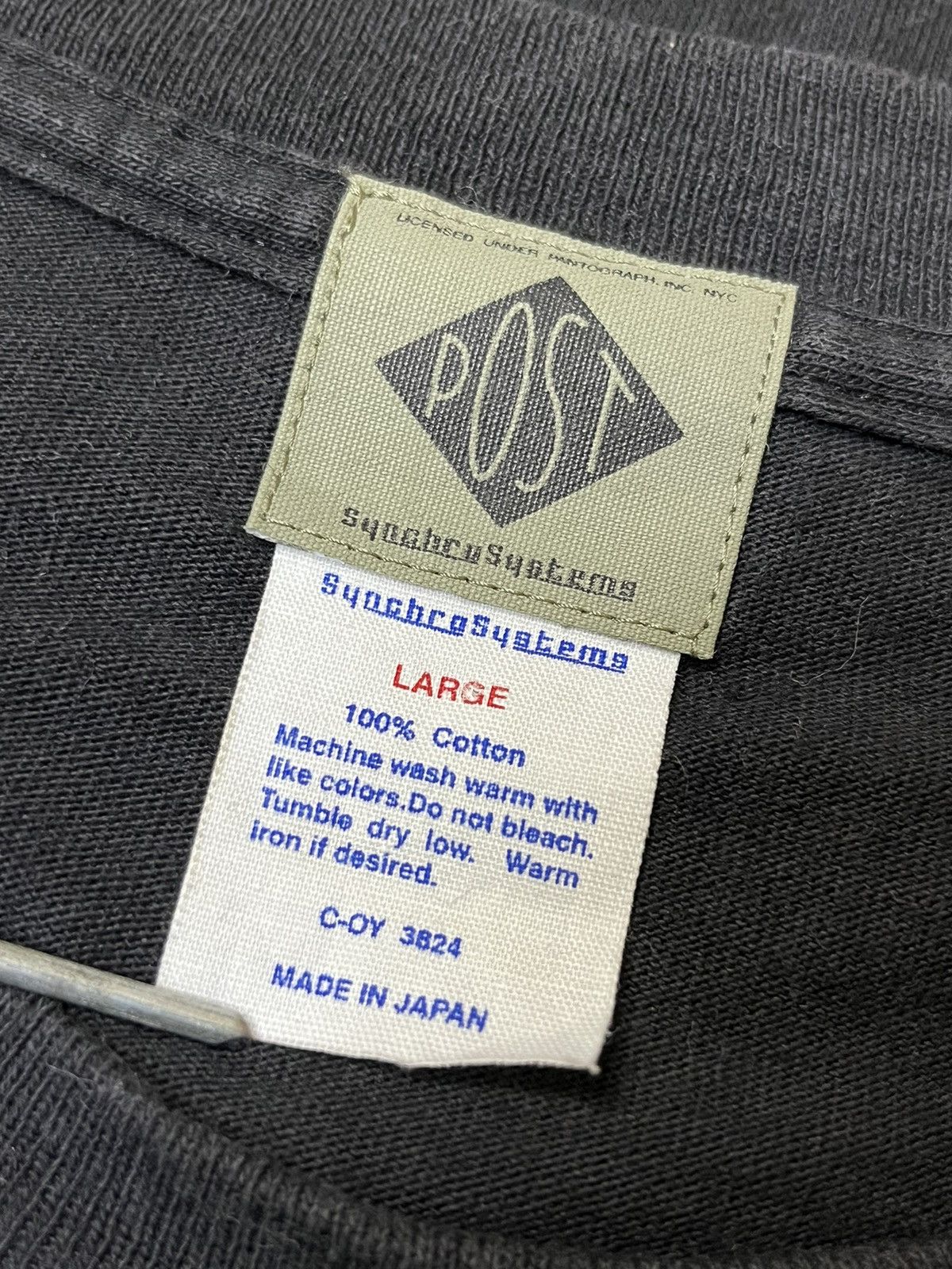 Post Overalls NICE🔥POST O’ALLS SYNCHRO SYSTEMS POST TOWN T SHIRT Size US L / EU 52-54 / 3 - 8 Thumbnail