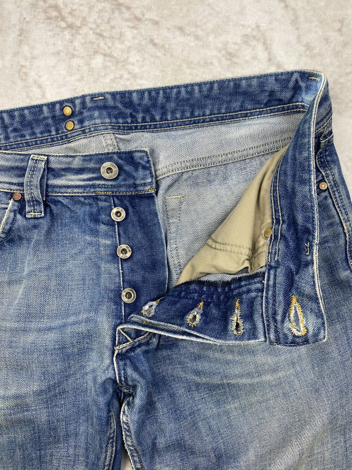 Diesel Vintage Diesel Y2K Faded Flared Jeans Denim Pants Rare Size US 34 / EU 50 - 5 Thumbnail