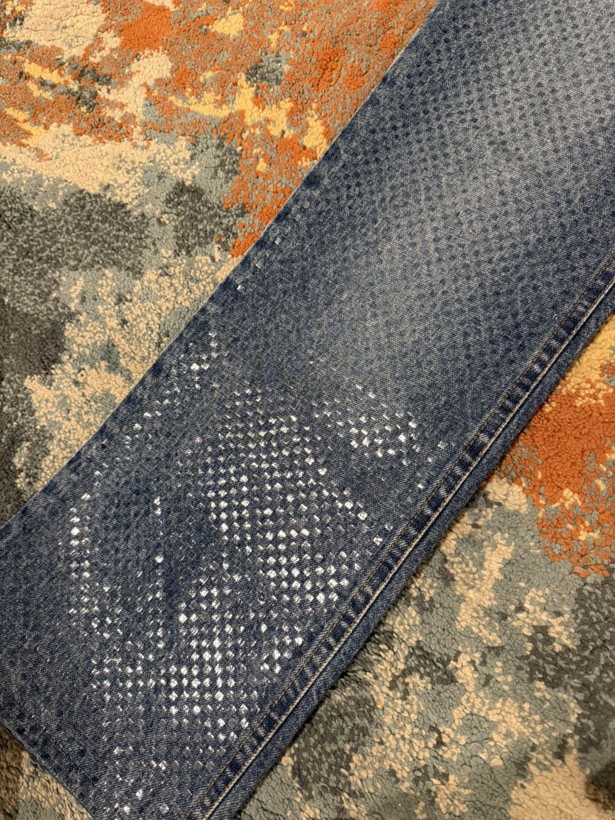 Just Cavalli Archive Roberto Cavalli Vintage Y2K Scale Full print Jeans Size 28" / US 6 / IT 42 - 7 Thumbnail