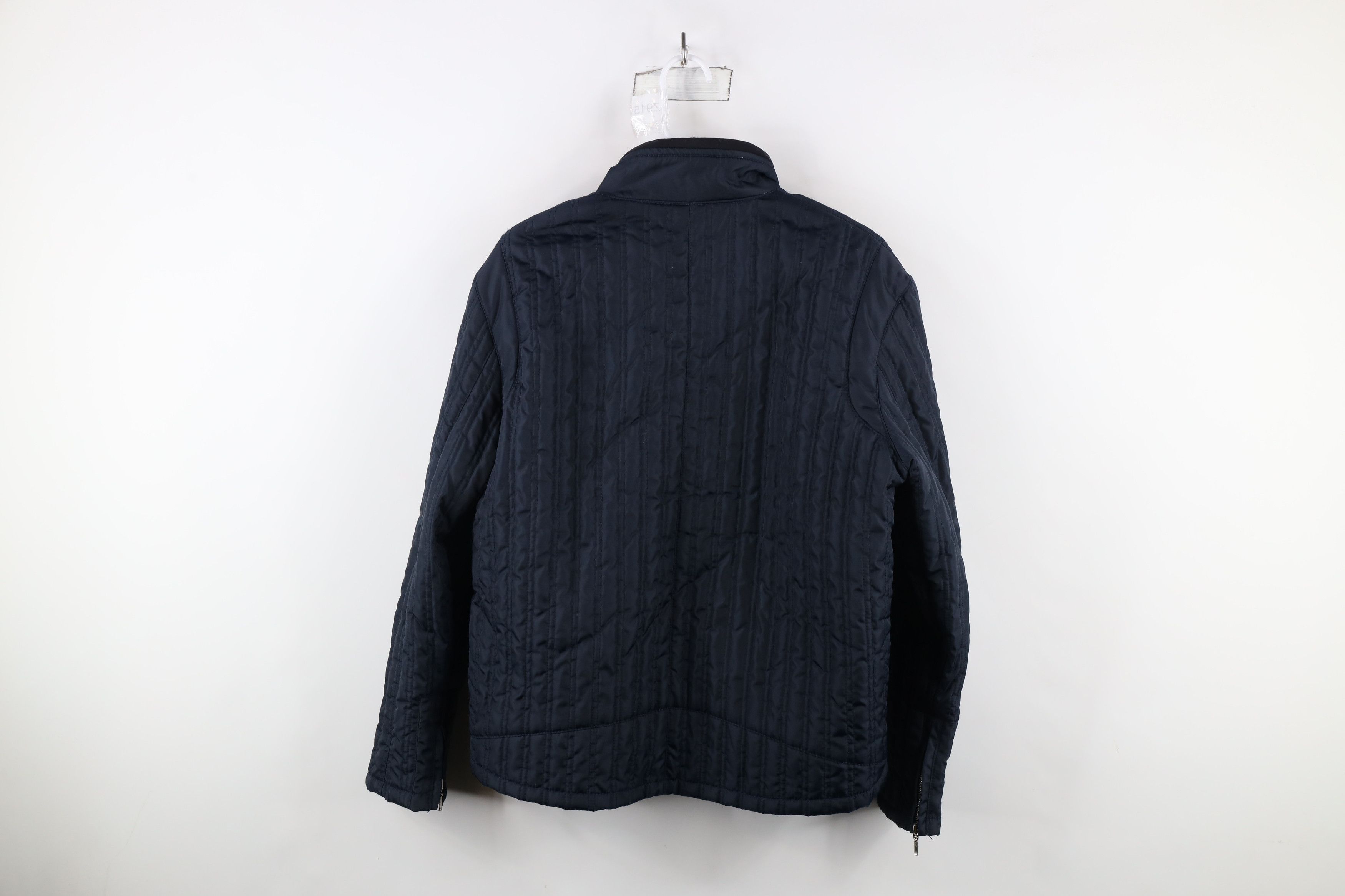 Oakley × Vintage Vintage Oakley Software Cafe Racer Bomber Jacket Blue Size US L / EU 52-54 / 3 - 11 Thumbnail