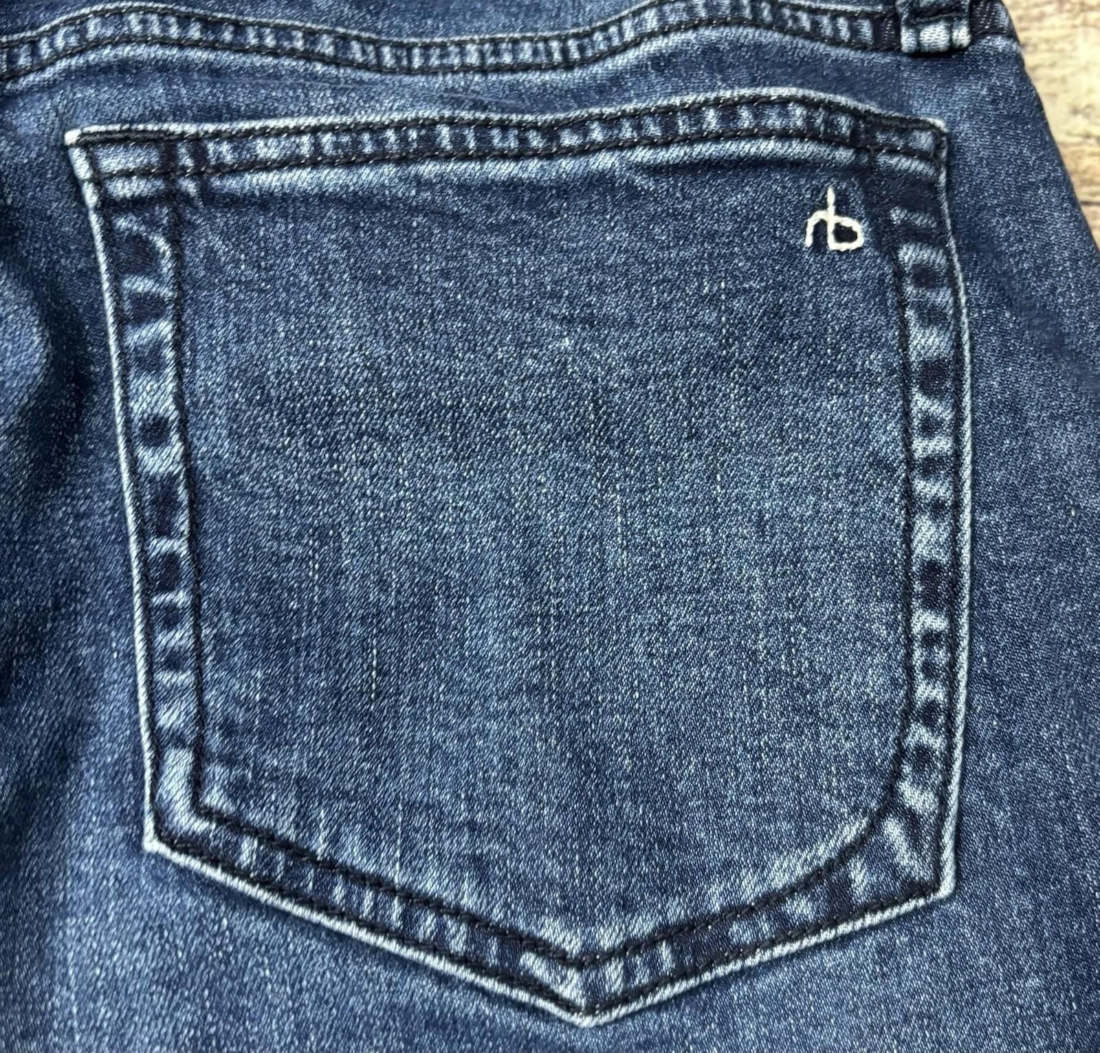Rag & Bone Rag & Bone Jeans Womens 25 Dre Low Rise Slim Boyfriend Size 25" / US 0 / IT 36 - 8 Thumbnail