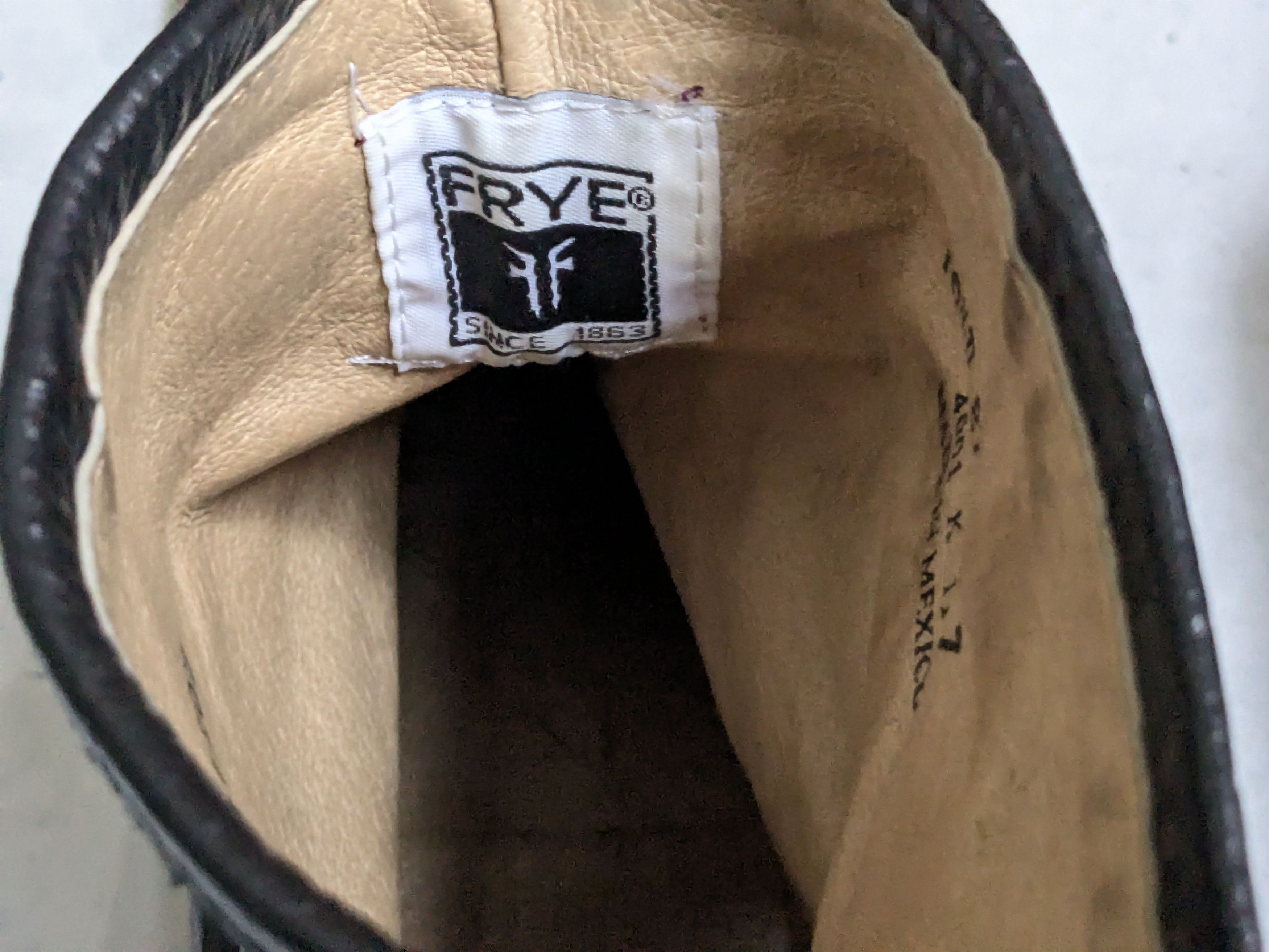 Frye Frye Harness Boots Black 10.5 D Back Zip Straps Size US 10.5 / EU 43-44 - 6 Thumbnail
