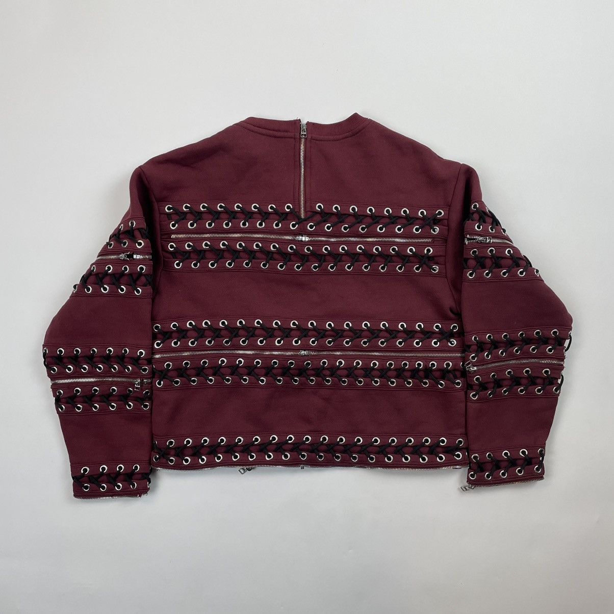 Hood By Air Hood by Air fall 2014 burgundy bondage top Size S / US 4 / IT 40 - 3 Thumbnail