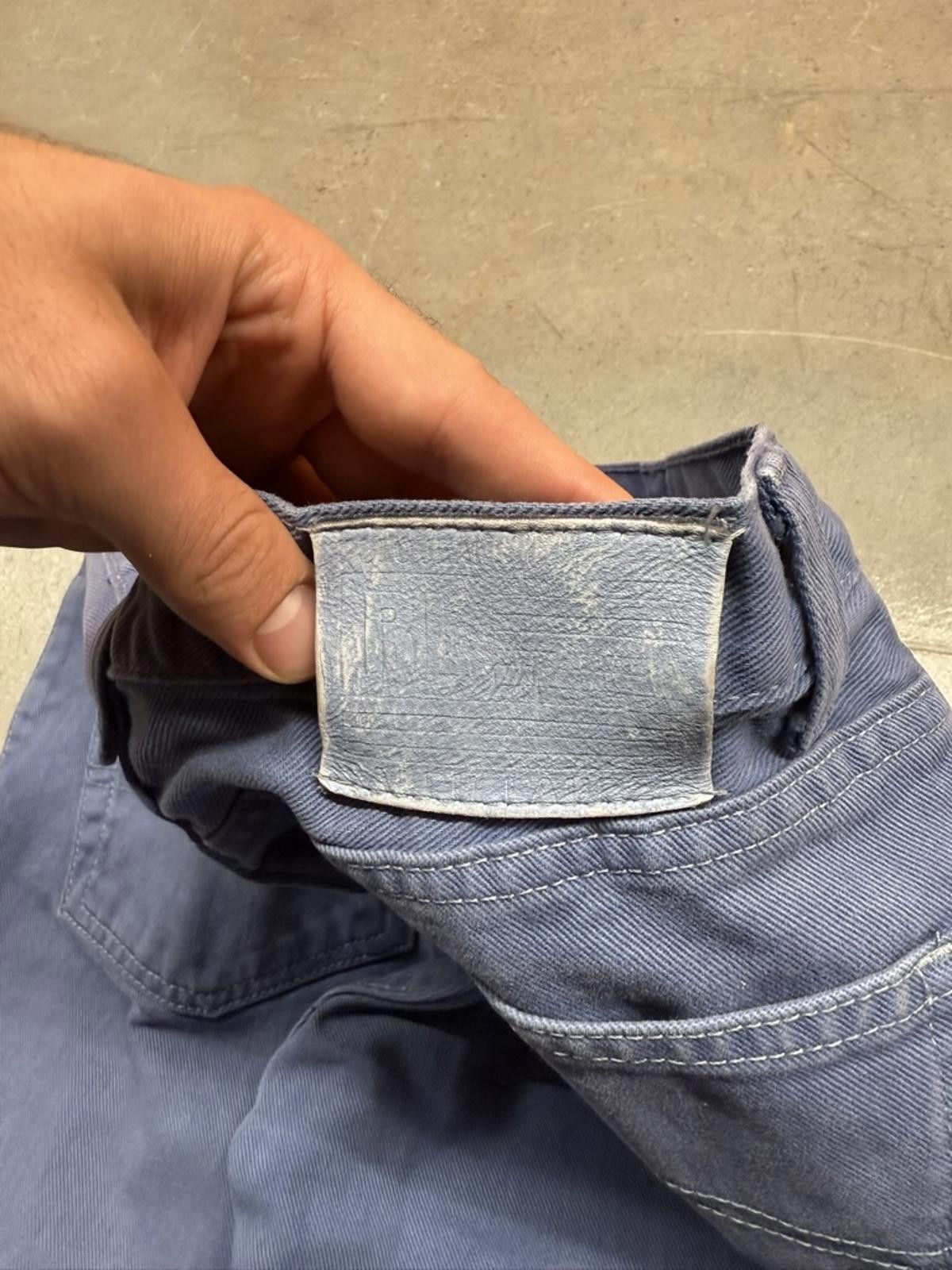 Designer Vintage 90s Polo Jeans Co Women Weekender Jeans Faded Purple Size 30" / US 8 / IT 44 - 6 Thumbnail