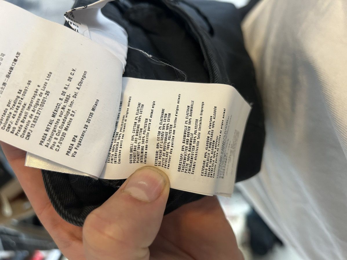 Prada Prada Black Cotton Blend Chinos - Size 58 Size US 40 / EU 56 - 18 Thumbnail