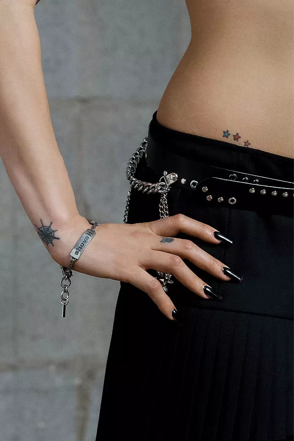 Heaven by Marc Jacobs × Stray Rats Shove It Bracelet - Heaven Marc Jacobs Deftones Stray Rats Size ONE SIZE - 4 Thumbnail