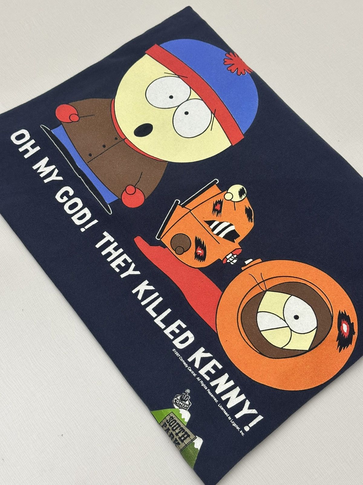 Tultex Vintage 90s South Park “OH MY GOD THEY KILLED KENNY” 1997 XL Size US XL / EU 56 / 4 - 6 Thumbnail