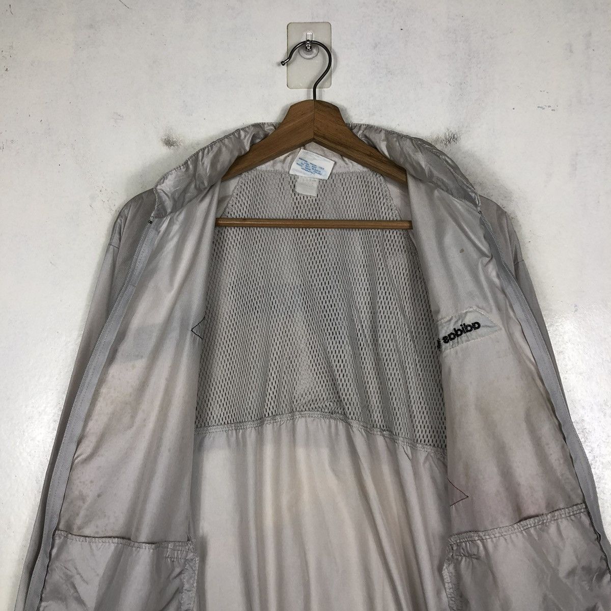 Adidas 📌VINTAGE ADIDAS ZIPPER JACKET RUNNING TEAM AT&T BIG LOGO Size US L / EU 52-54 / 3 - 15 Thumbnail