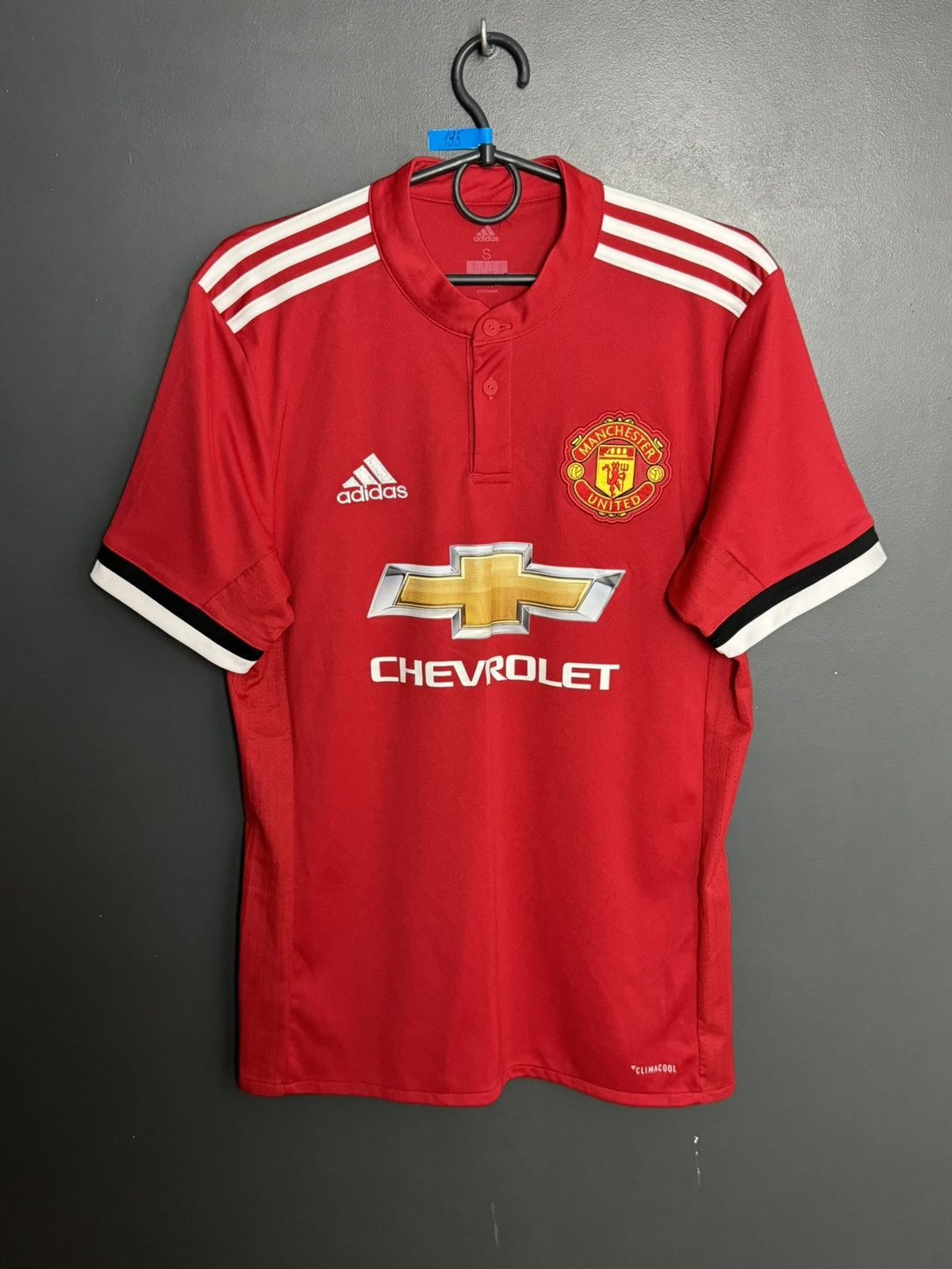 Adidas Manchester United 17/18 Home Mkhitaryan Football Jersey Size US S / EU 44-46 / 1 - 2 Thumbnail