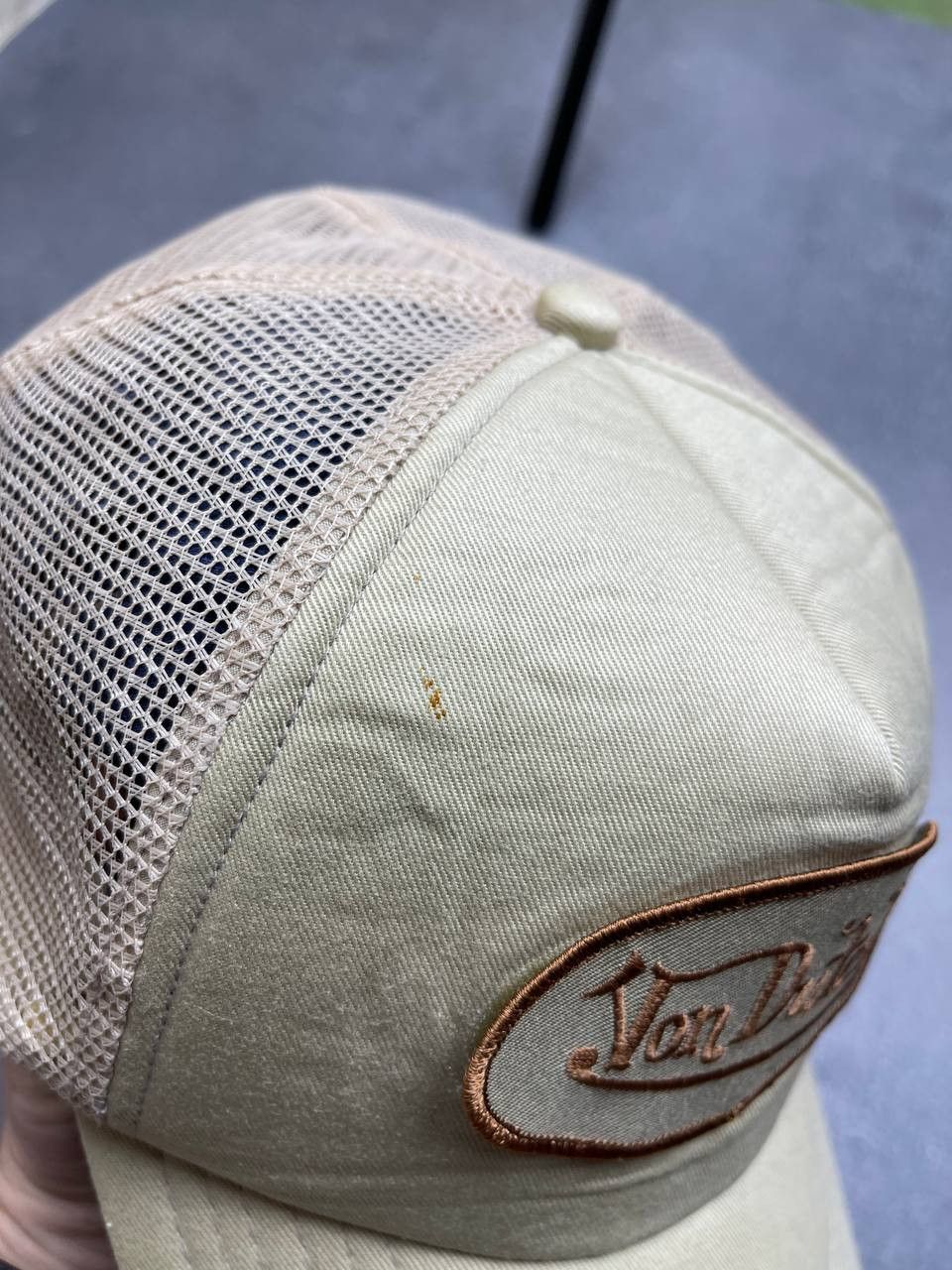 Other RARE Vintage Von Dutch Beige Trucker Hats Cap Size ONE SIZE - 4 Thumbnail