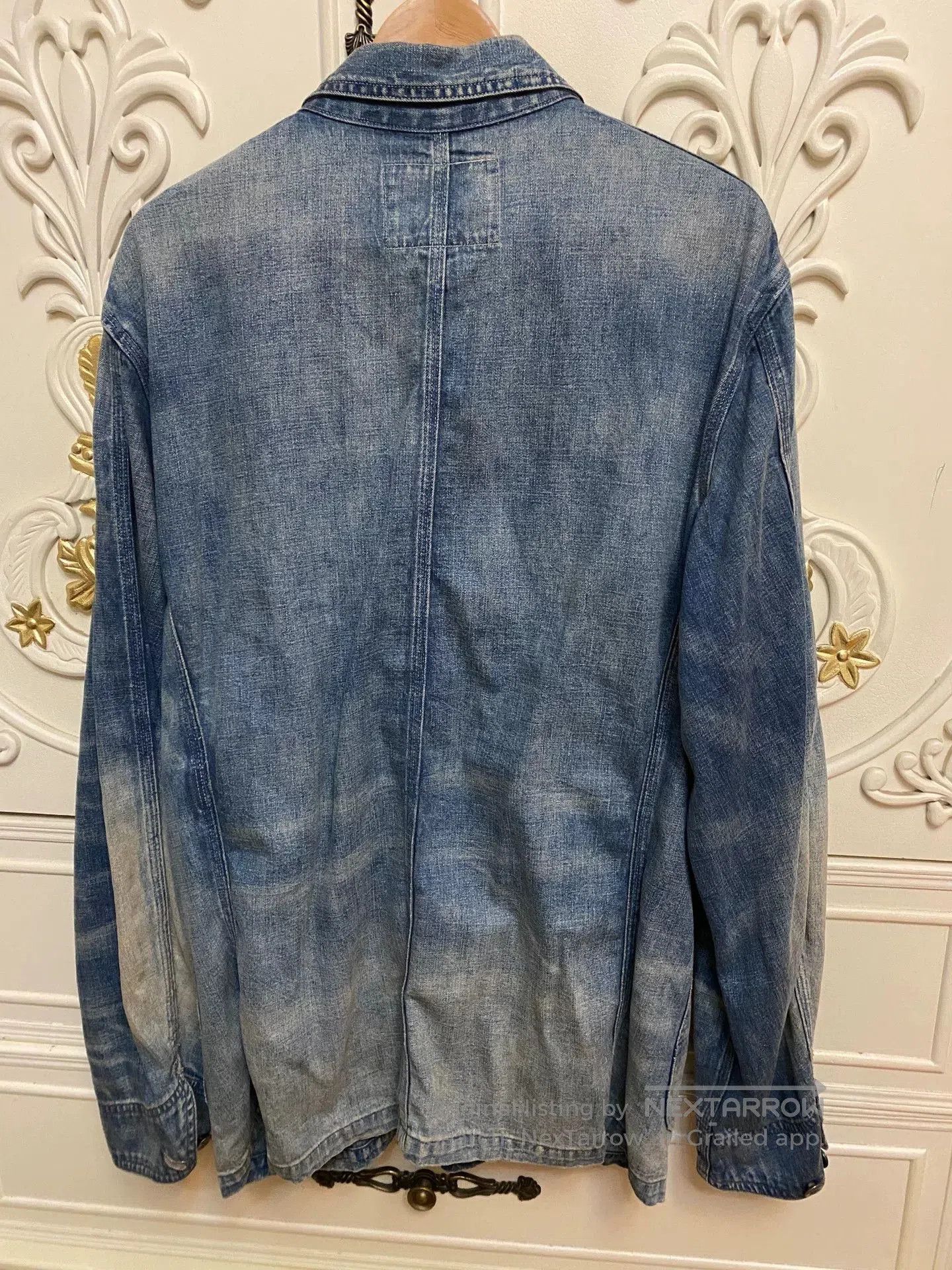 RRL Ralph Lauren 1940s Double RL RRL Denim Jacket. Size US XL / EU 56 / 4 - 2 Thumbnail