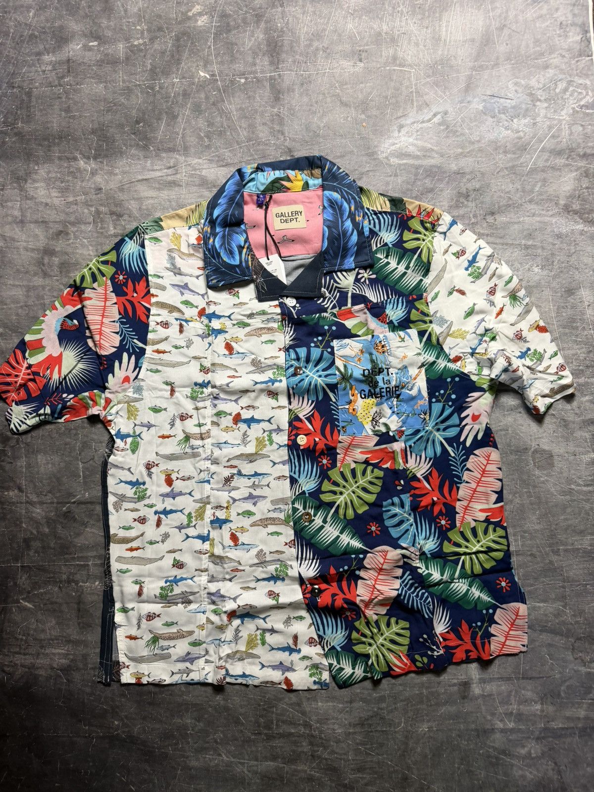 Gallery Dept. Gallery Dept Parker Patchwork Shirt Size US L / EU 52-54 / 3 - 1 Thumbnail