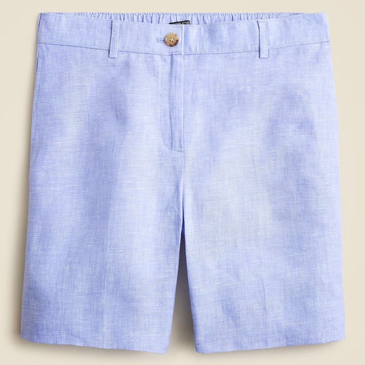J.Crew J.CREW 6" Harbor Short Linen French Blue Sz 2XS Preppy Size 24" / US 00 / IT 34 - 2 Thumbnail