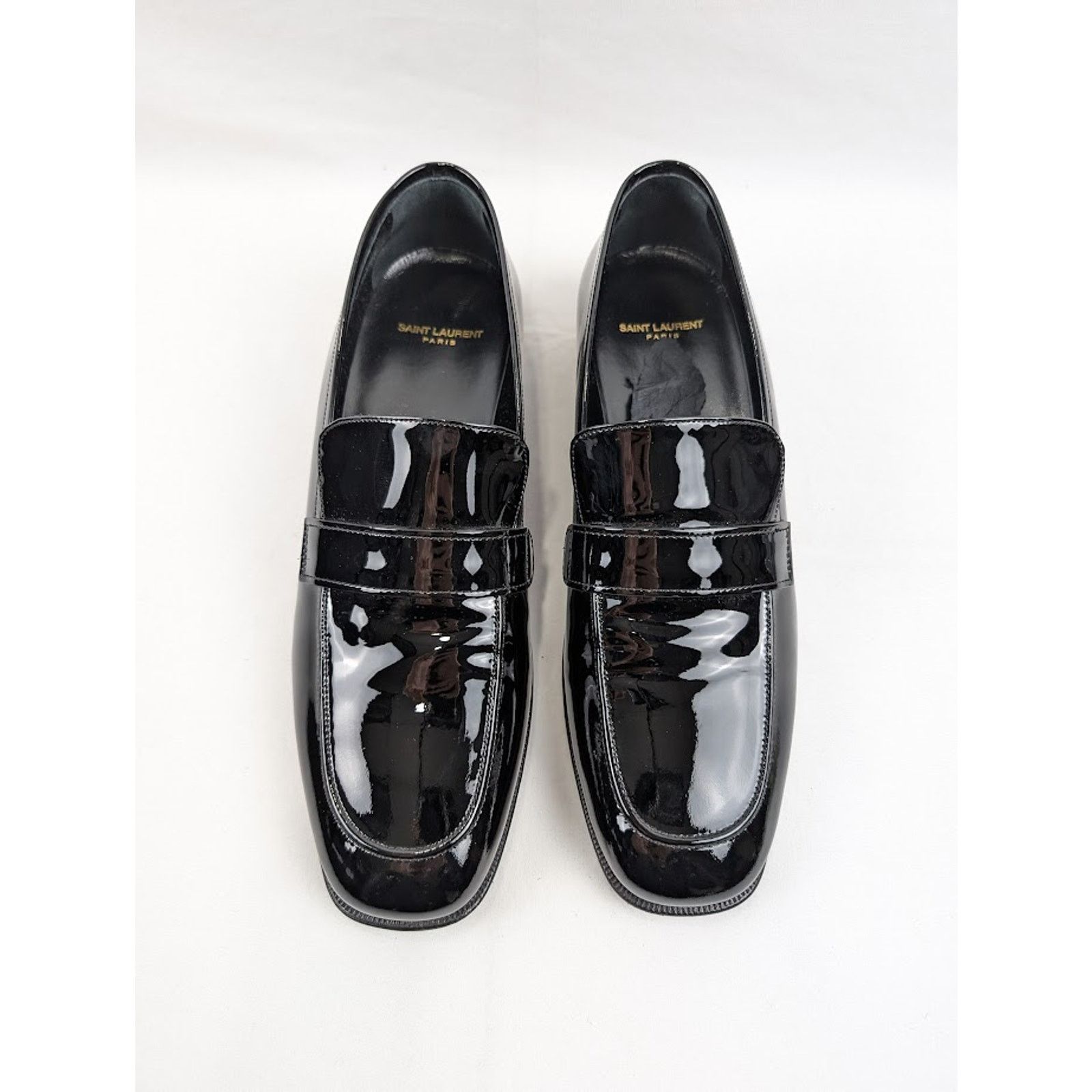 Saint Laurent Paris o1rshd1 Solferino 30 Moccasin in Nero Size US 13 / EU 46 - 13 Thumbnail
