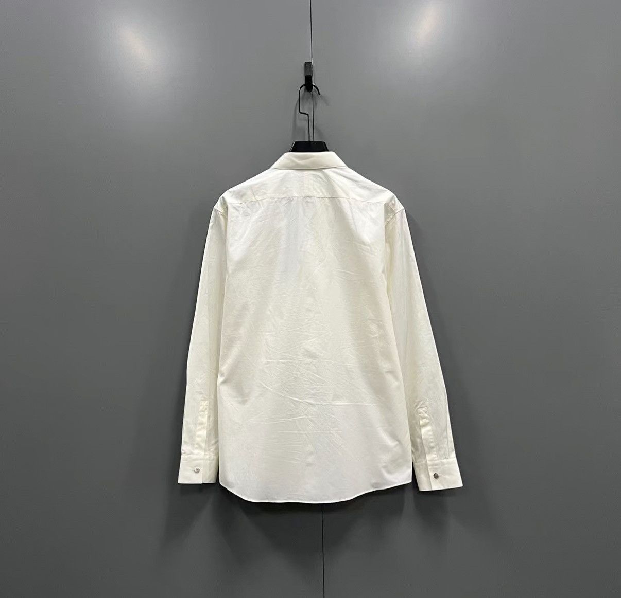 Hermes Hermès Off-white Spliced Shirt J41 Size US L / EU 52-54 / 3 - 2 Thumbnail