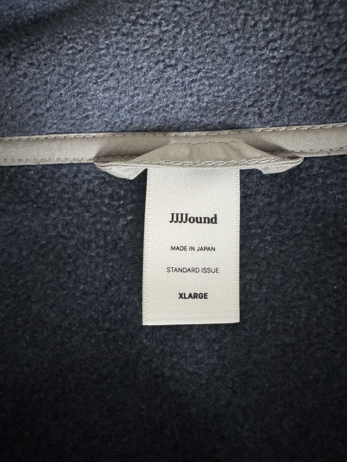 JJJJound Jjjjound Polar Camper Fleece in Storm Blue, Size XL Size US XL / EU 56 / 4 - 4 Thumbnail
