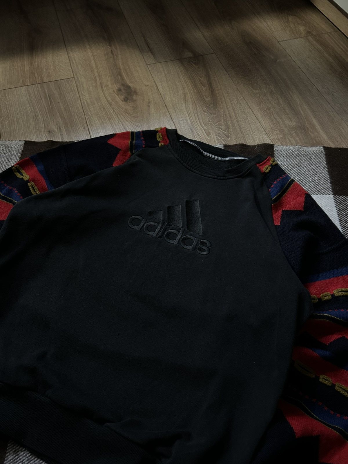 Adidas × Vintage Vintage Adidas Big logo Coogi style sweatshirt mens y2k Size US M / EU 48-50 / 2 - 2 Thumbnail