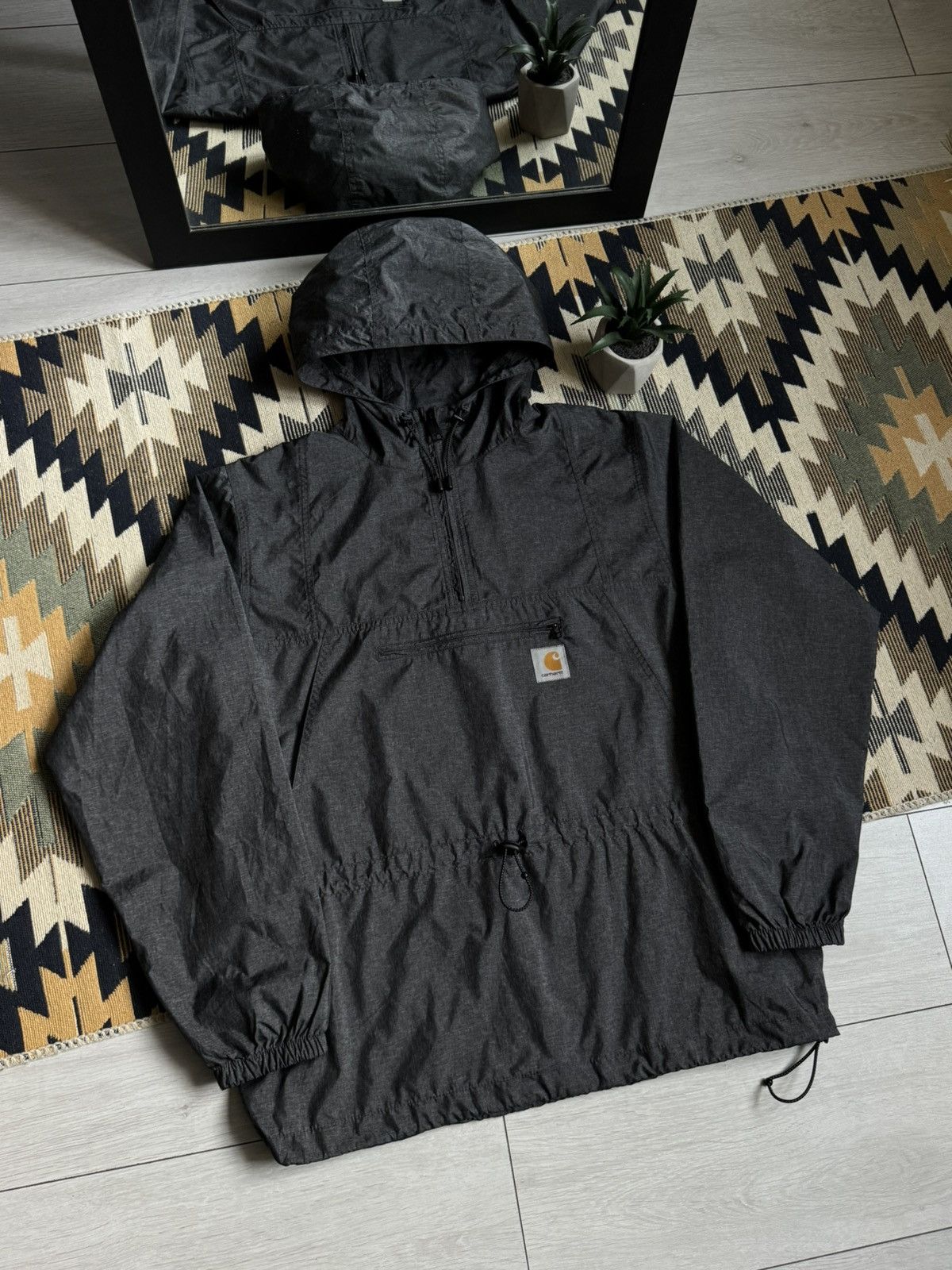Carhartt Vintage Carhartt Spinner Pullover Nylon Jacket Size US L / EU 52-54 / 3 - 2 Thumbnail