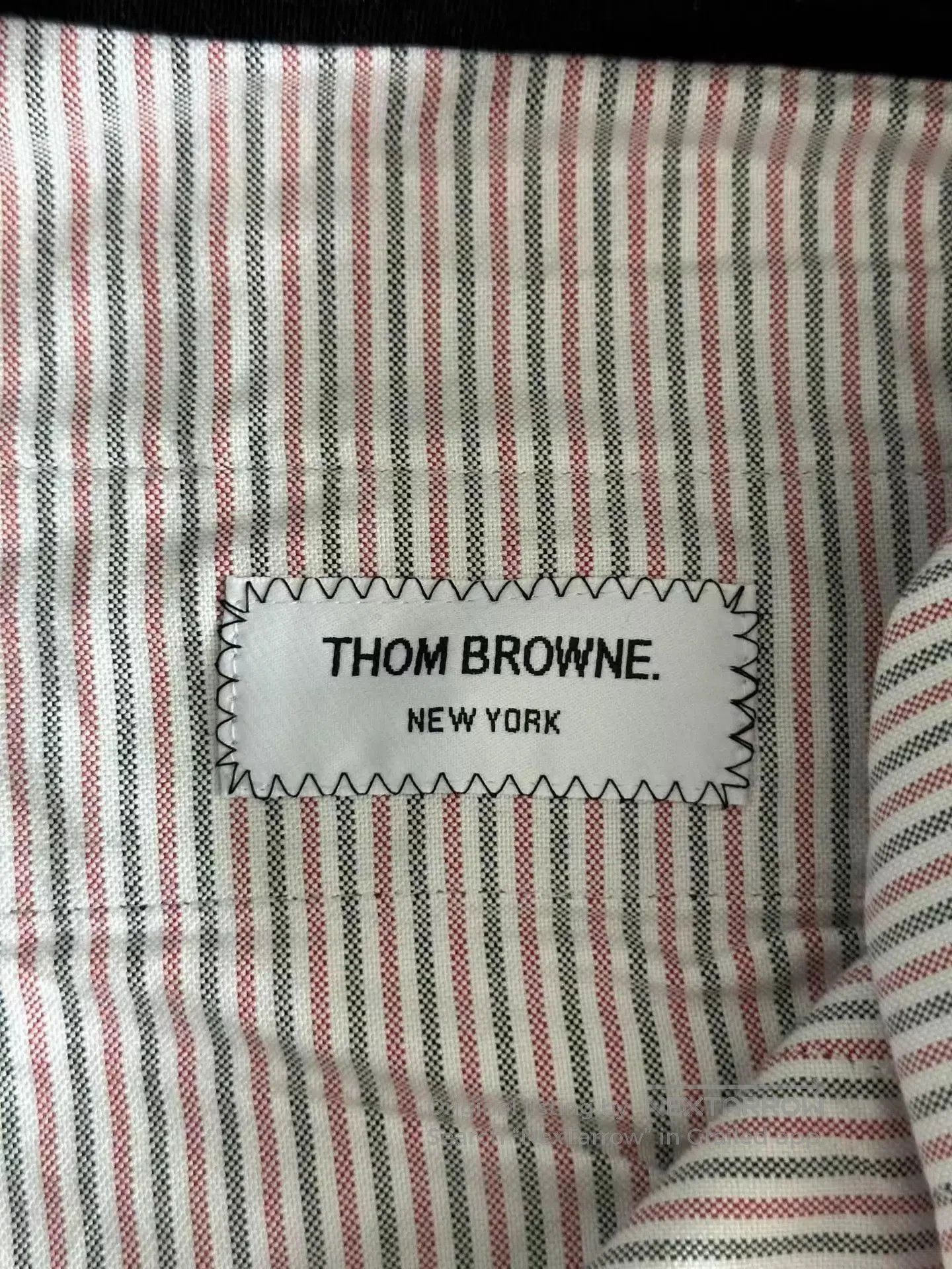 Thom Browne Black Casual Pants with White Stripes. Size US 32 / EU 48 - 3 Thumbnail