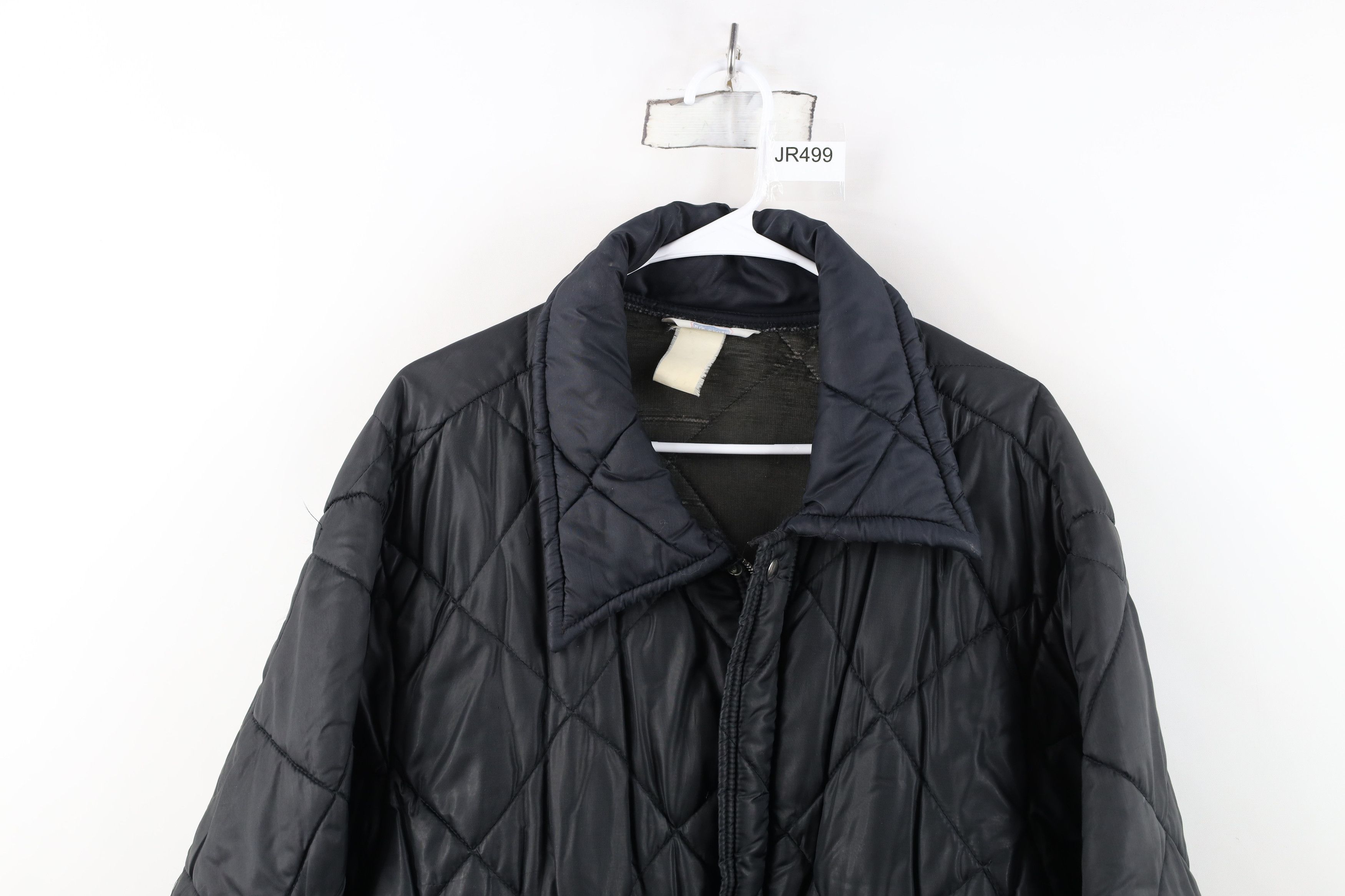 Vintage Vintage 70s Streetwear Workwear Mechanic Quilted Jacket USA Size US XXL / EU 58 / 5 - 2 Thumbnail