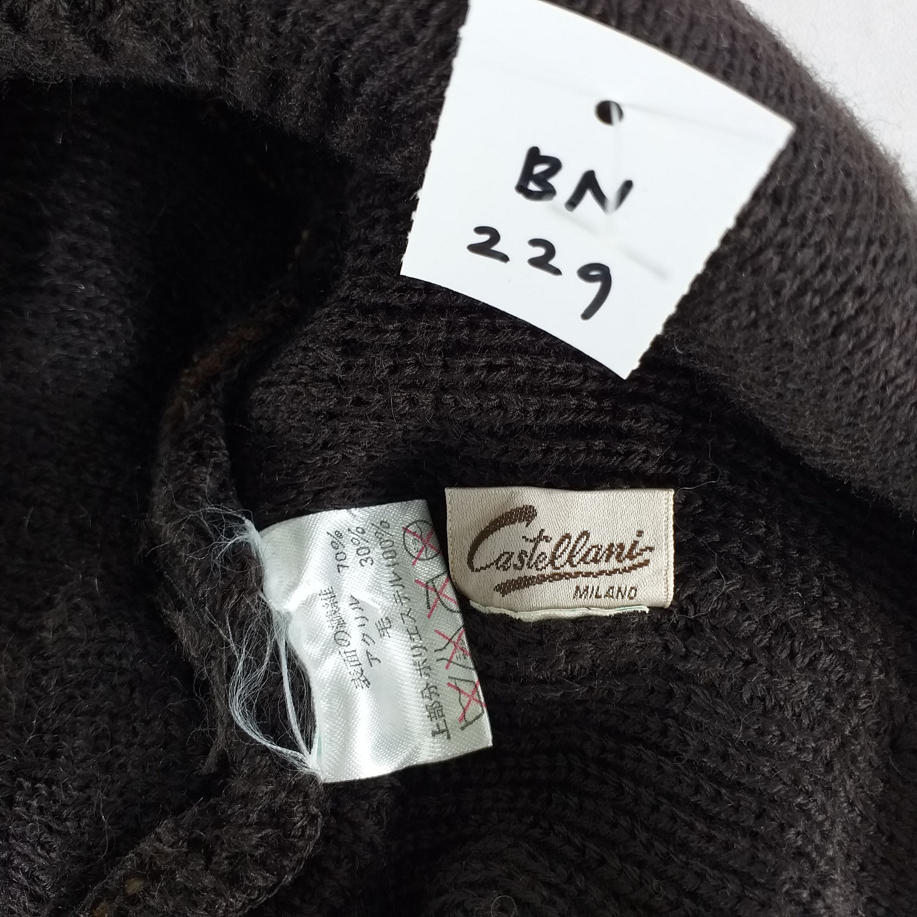 Japanese Brand Castellani Milano Snow Cap Hat Beanie -BN229 Size ONE SIZE - 4 Thumbnail