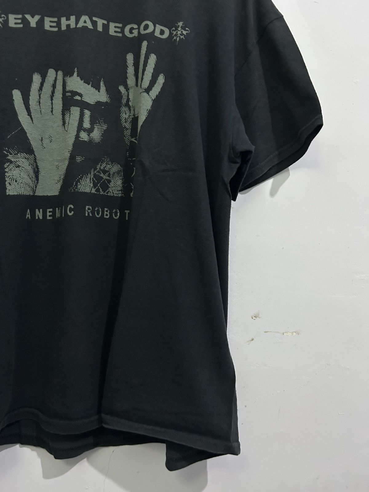 Band Tees Early’00 EYEHATEGOD Anemic Robotic Size US XL / EU 56 / 4 - 4 Thumbnail
