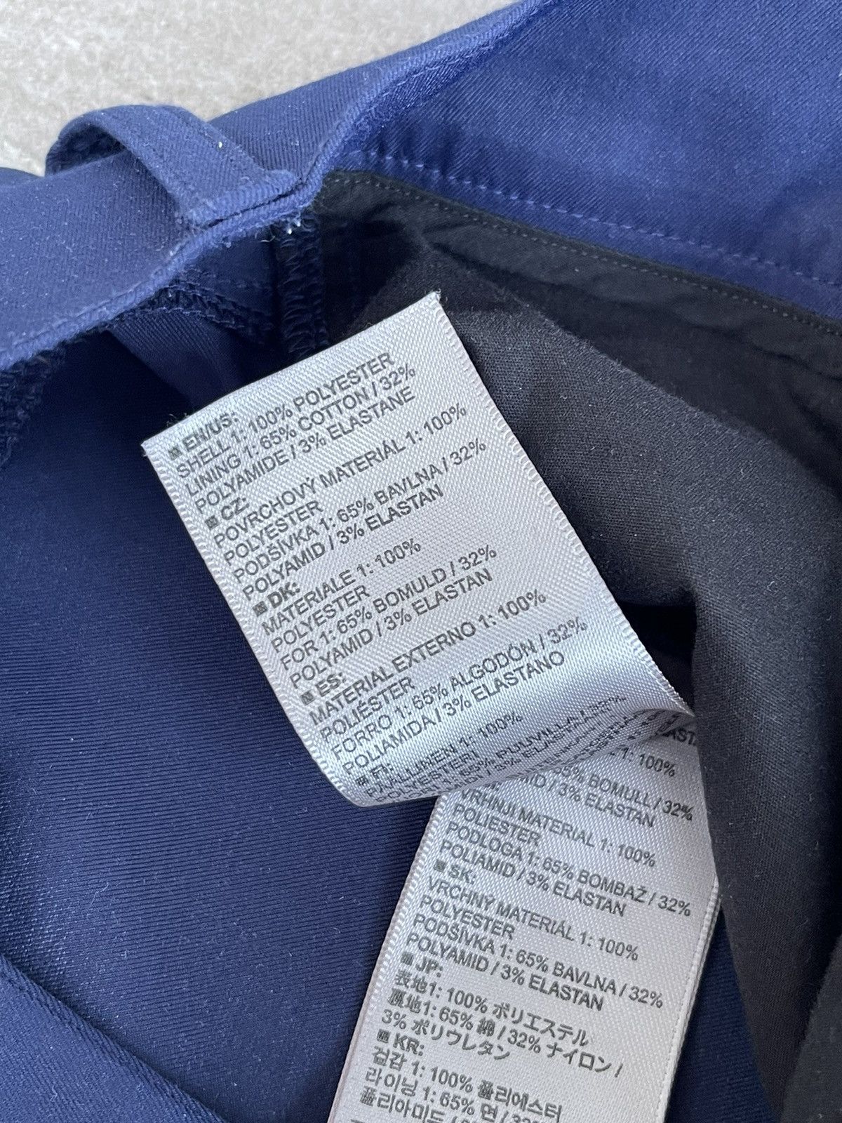 KJUS Kjus Technical Navy Casual Pants Size US 32 / EU 48 - 21 Thumbnail