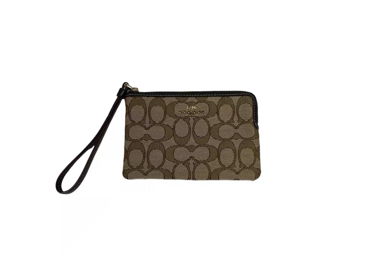 Coach COACH Signature Logo Print Clutch Wallet J31 Size ONE SIZE - 2 Thumbnail