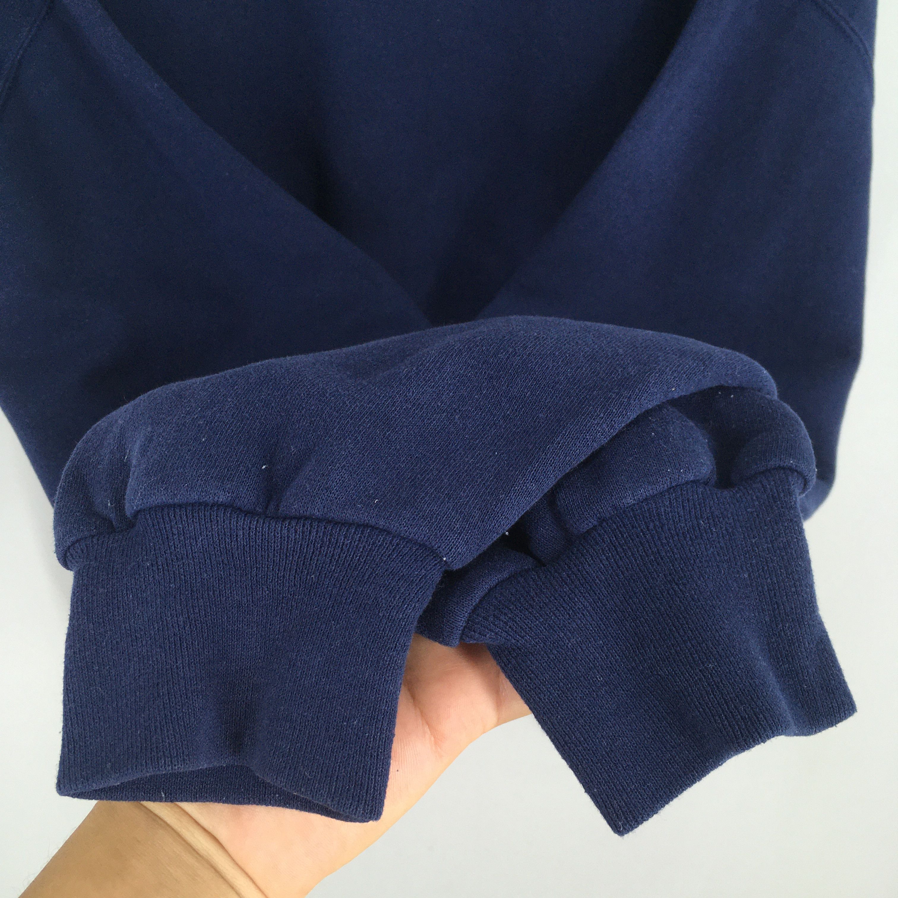 Russell Athletic Vintage 90s Russell Athletic Blue Plain Sweatshirt XLarge Size US XL / EU 56 / 4 - 7 Thumbnail