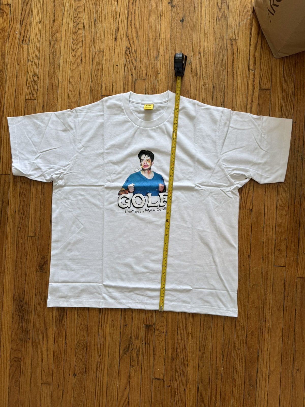 Golf Wang Golf Purpose Tee - White Size US XL / EU 56 / 4 - 7 Thumbnail