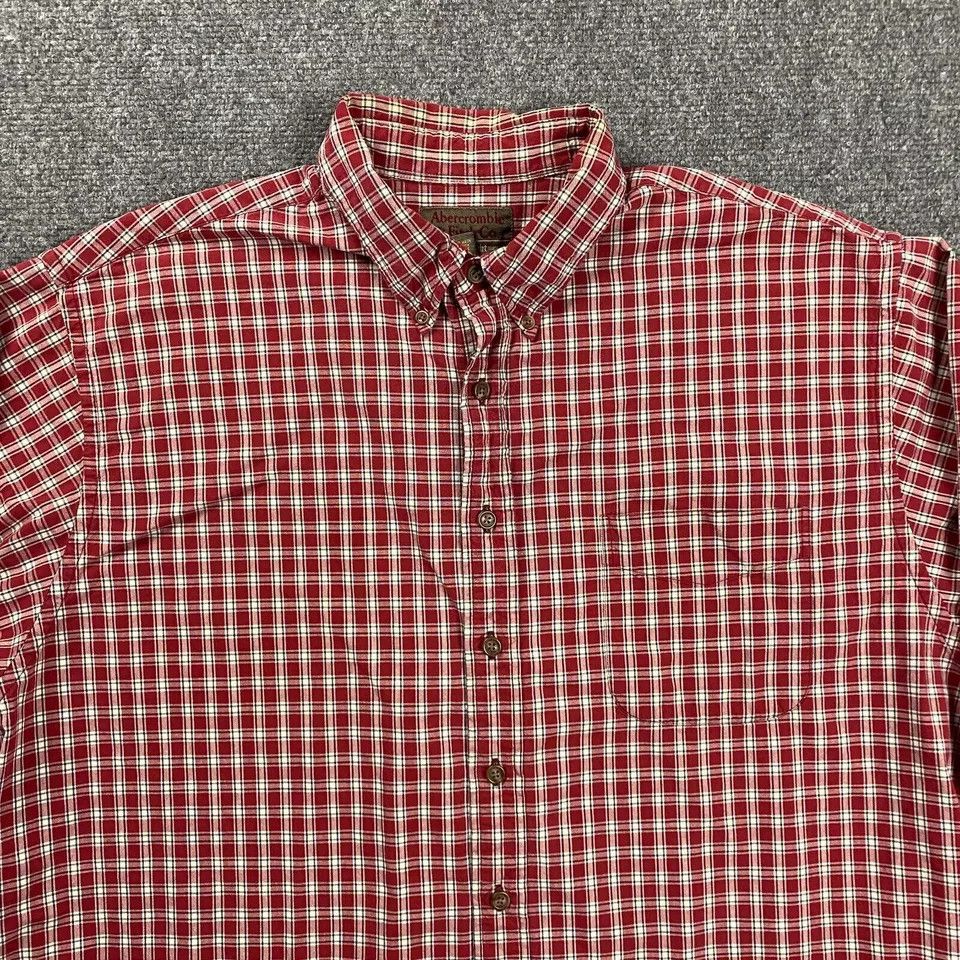 Abercrombie & Fitch × Vintage Vintage Abercrombie & Fitch Shirt Adults Extra Large Mens Size US XL / EU 56 / 4 - 2 Thumbnail
