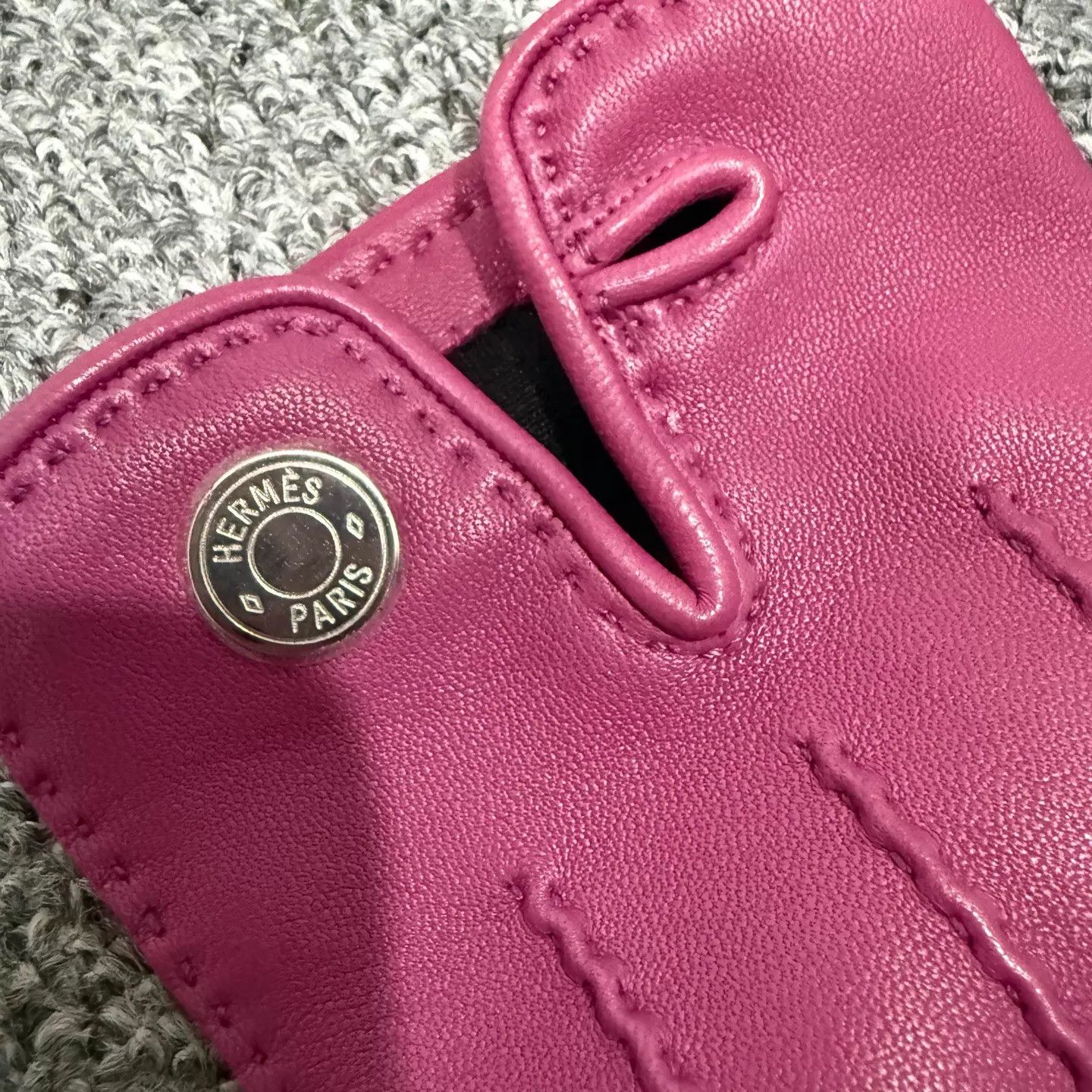 Hermes Hermes lambskin gloves unused Size ONE SIZE - 4 Thumbnail