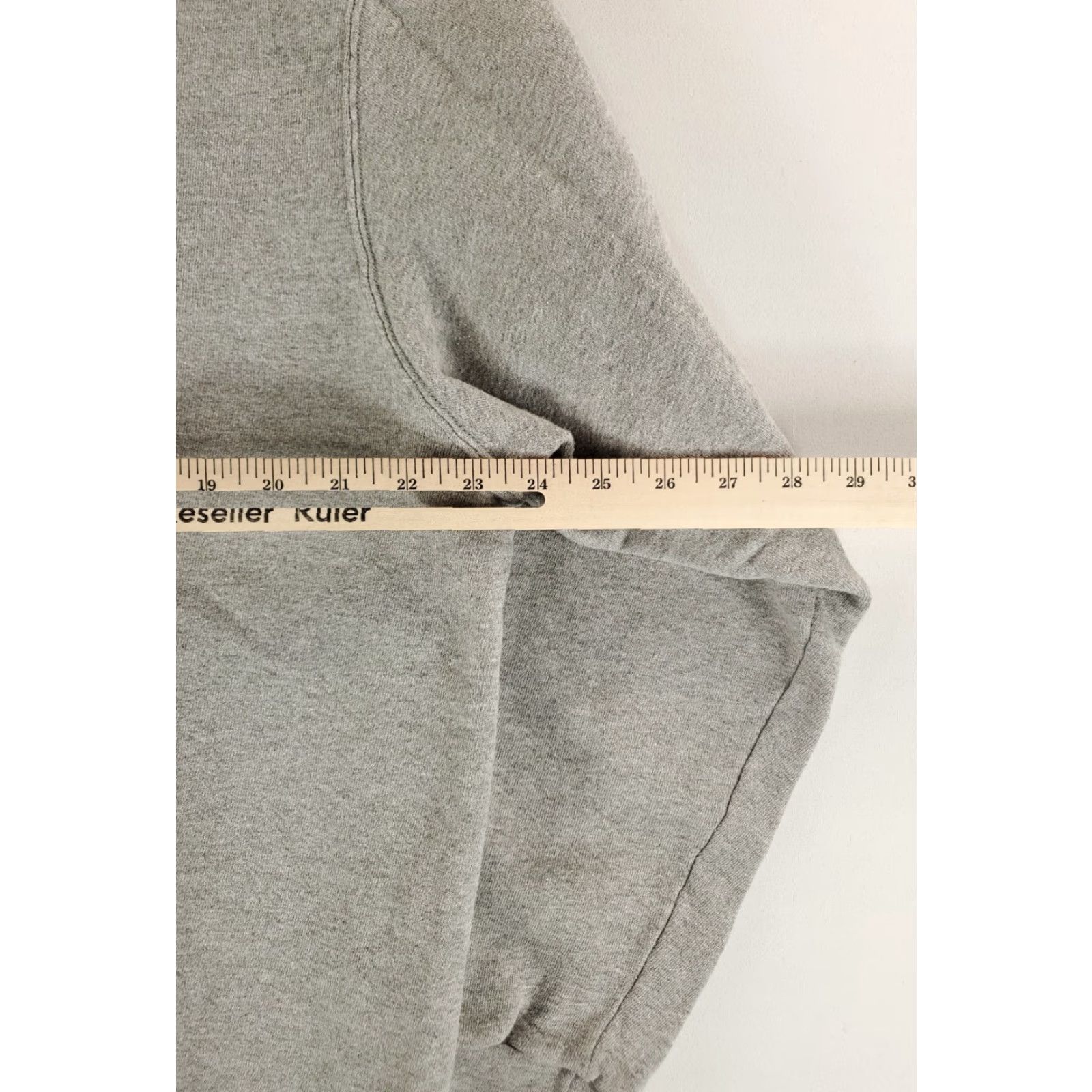 Nike VINTAGE Nike Sweatshirt Center Swoosh Gray Mens XL 90s Made USA Athletics Pullover Size US XL / EU 56 / 4 - 7 Thumbnail