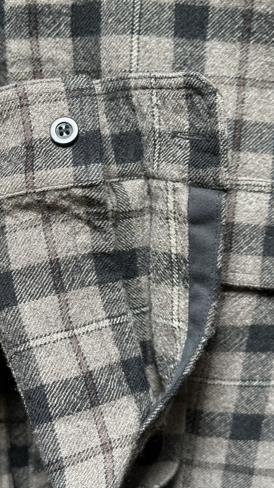 Rick Owens Rick Owens FW16 MASTODON Plaid Shirt Size 48 Size US M / EU 48-50 / 2 - 6 Thumbnail