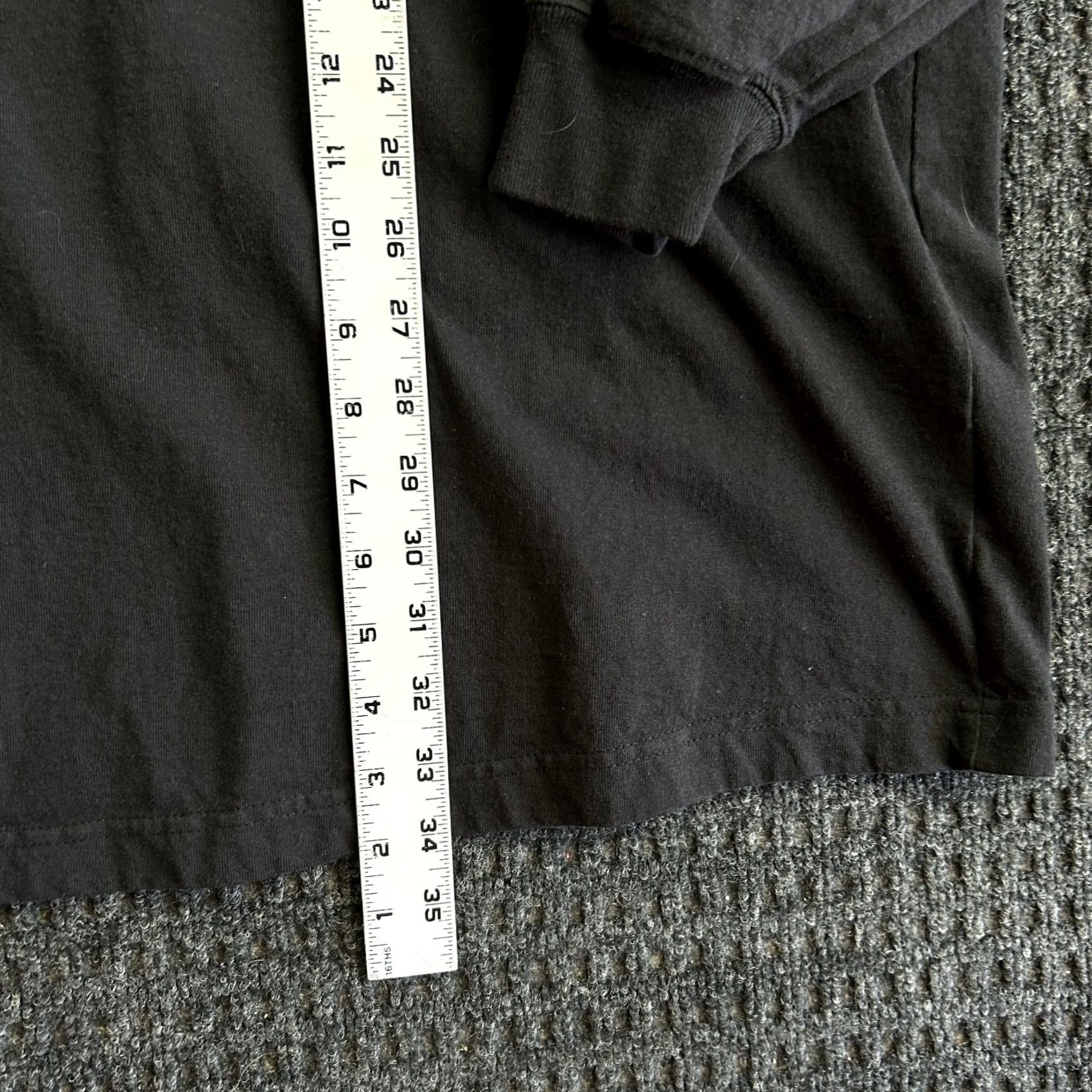 Carhartt Carhartt T-Shirt Long Sleeve 2XLT Black 100% Cotton Workwear Pocket Tee Mens Size US XXL / EU 58 / 5 - 7 Thumbnail