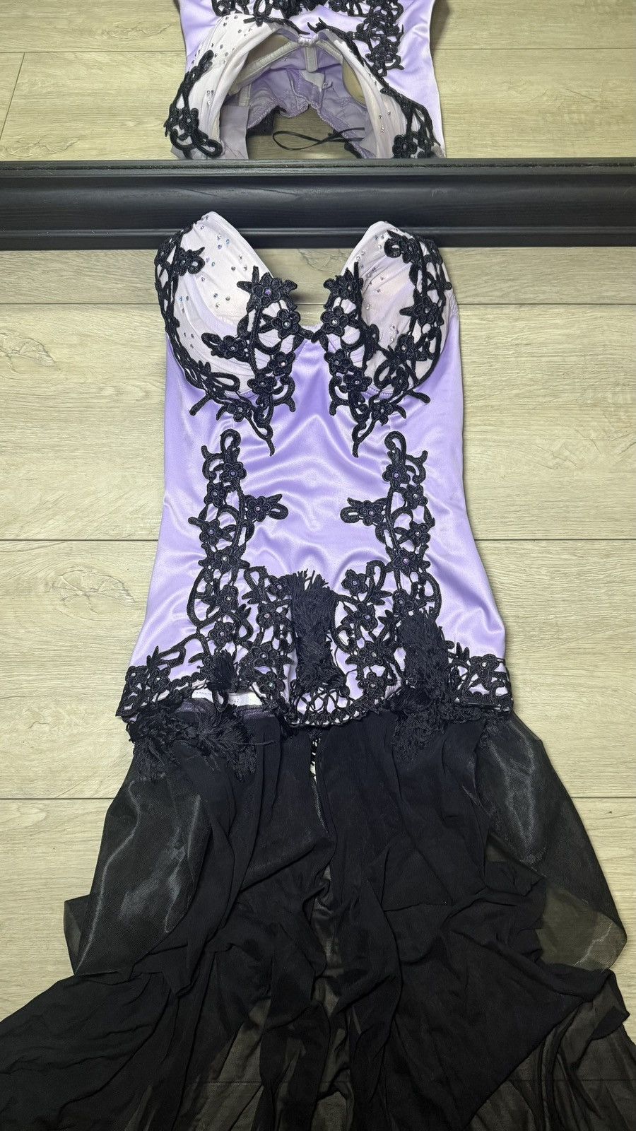 Other Rare Y2K Trashy Lavender French Quarter Chemise Pin Up Dress Size S / US 4 / IT 40 - 4 Thumbnail