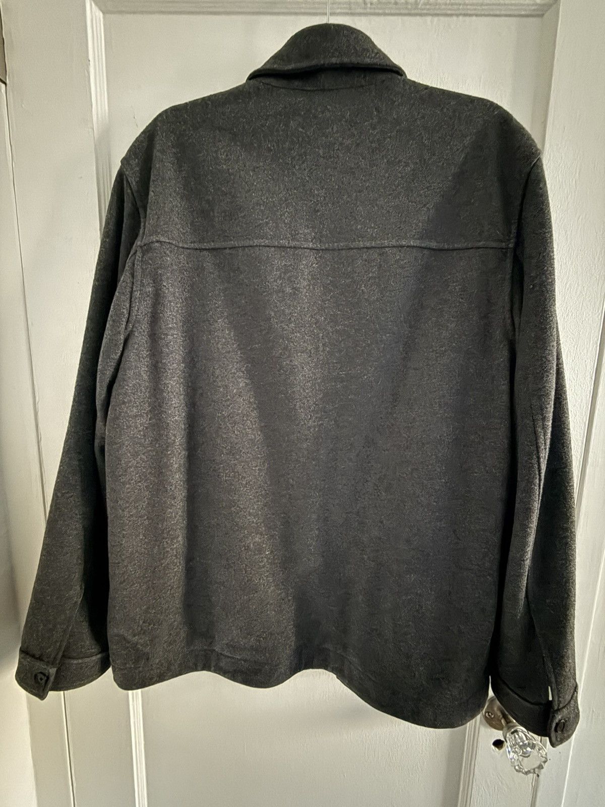 Club Monaco Charcoal wool lined Club Monaco chore jacket Size US L / EU 52-54 / 3 - 3 Thumbnail