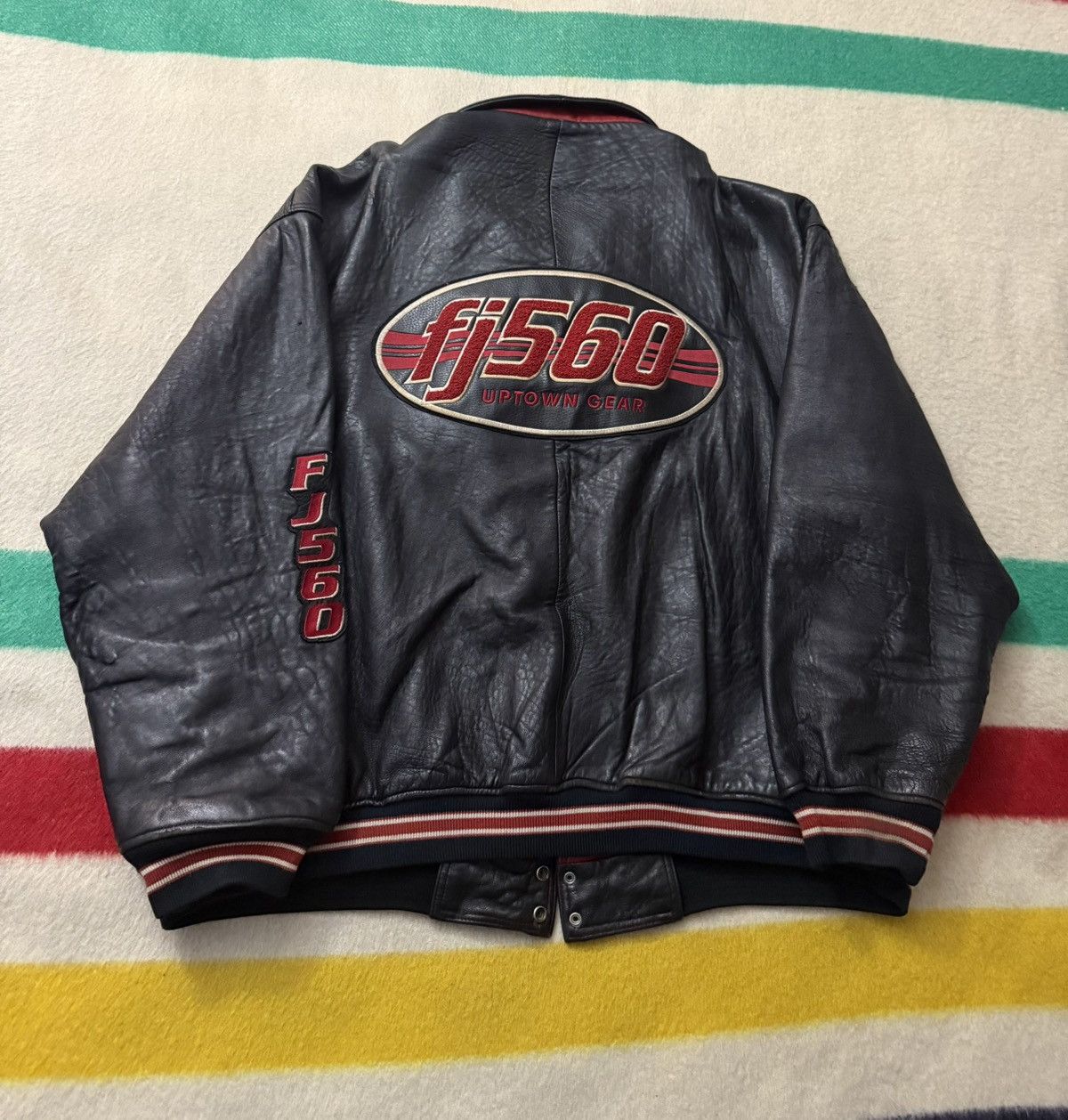 Rap Tees Vintage 90s Fat Joe FJ560 560 Leather Jacket Terror Squad Size US XXL / EU 58 / 5 - 1 Thumbnail