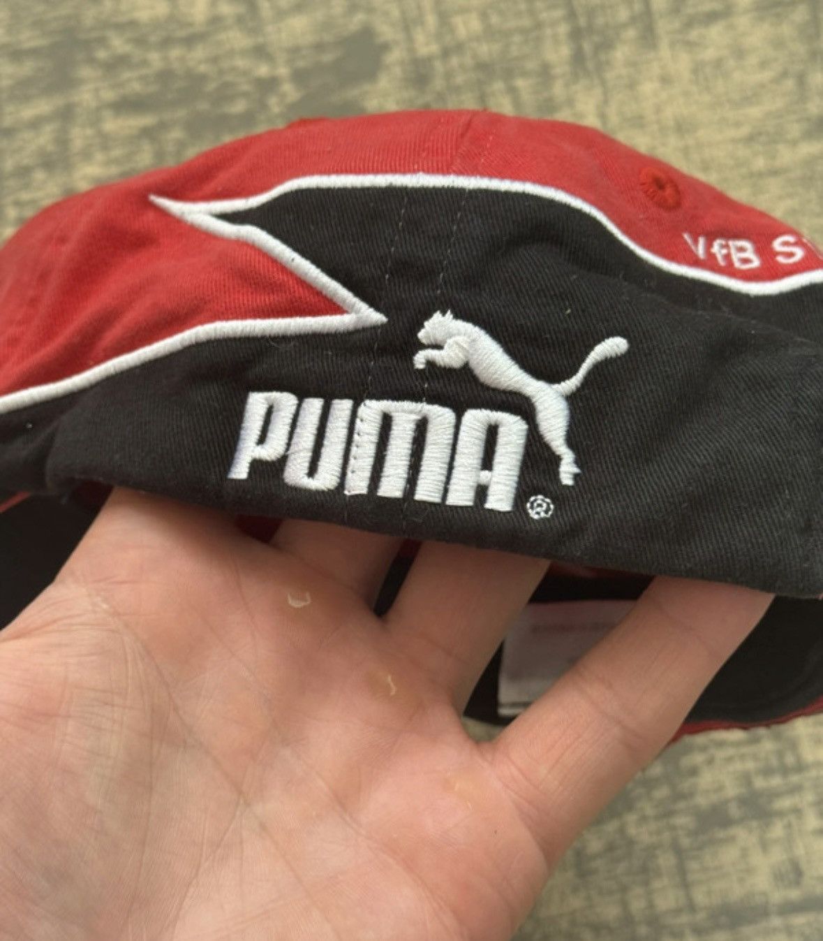 Vintage Vintage Puma FC Stuttgart Cap Hat Size ONE SIZE - 2 Thumbnail