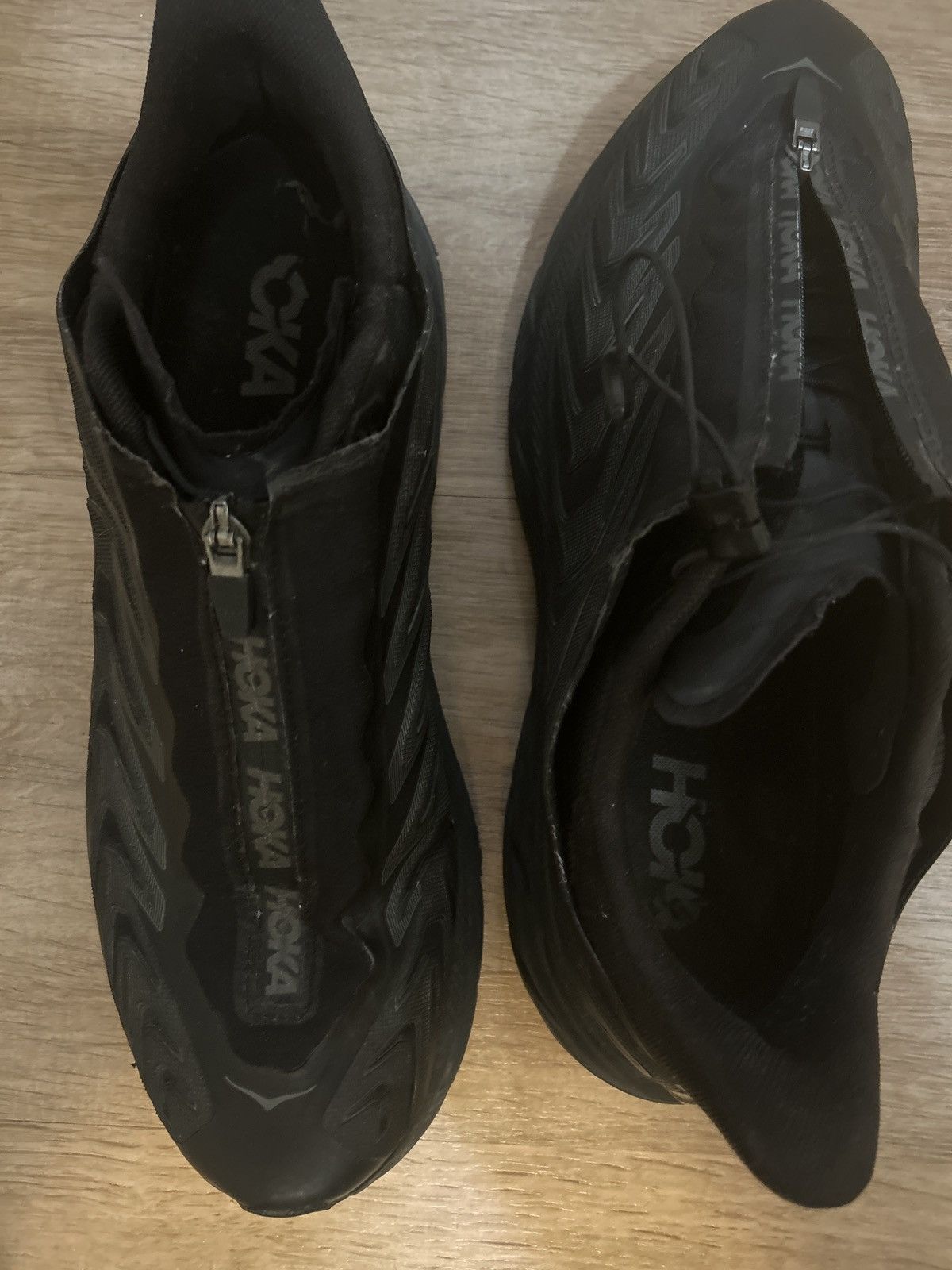 Hoka Hoka One One Project Clifton Black Size 14 Size US 14 / EU 47 - 3 Thumbnail