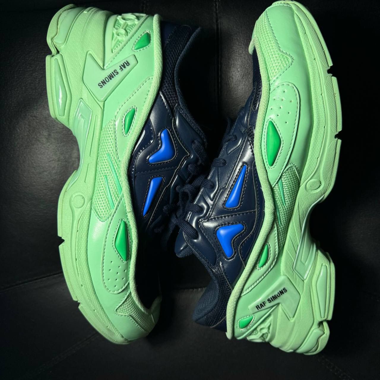 Raf Simons sneakers Raf Simons Pharaxus Green Blue Size US 12 / EU 45 - 4 Thumbnail