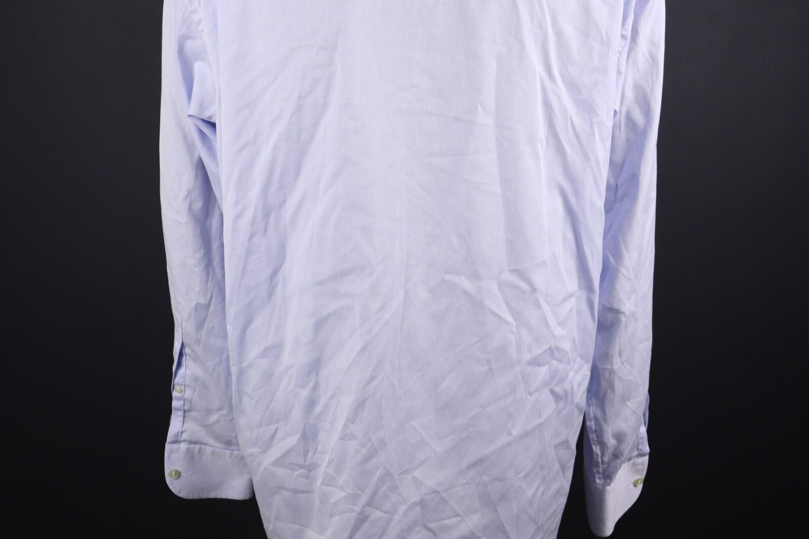 Eton Eton Blue Luxury Long Sleeve Button Down Shirt Size 42 / 16 Size US M / EU 48-50 / 2 - 8 Thumbnail