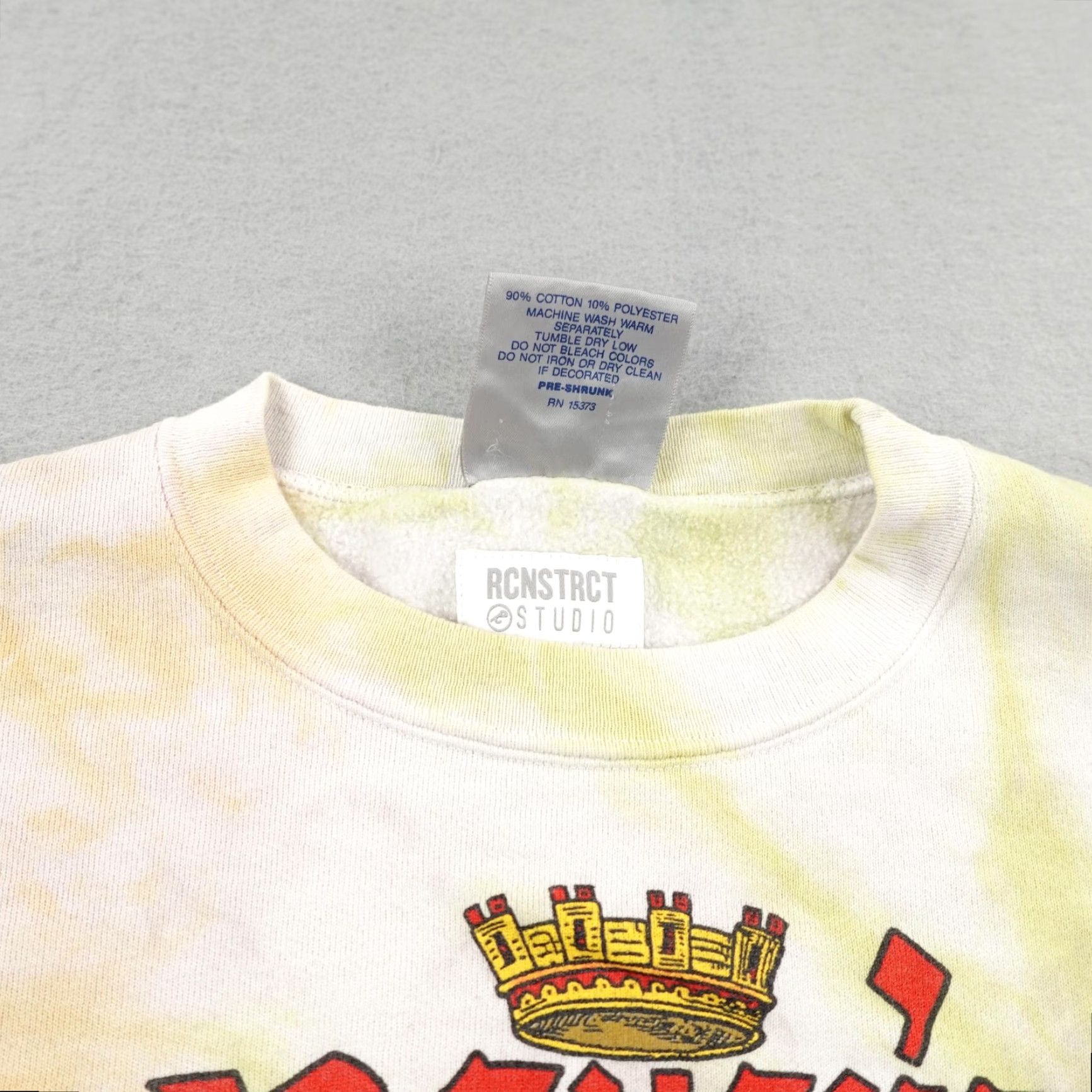 Vintage VINTAGE Bauer's Biergarten Sweatshirt Mens Large Tie Dye Crew Neck Munich Beer Outdoor Graphic Print Pullover Fleece Logo 90s Mens Size US L / EU 52-54 / 3 - 2 Thumbnail